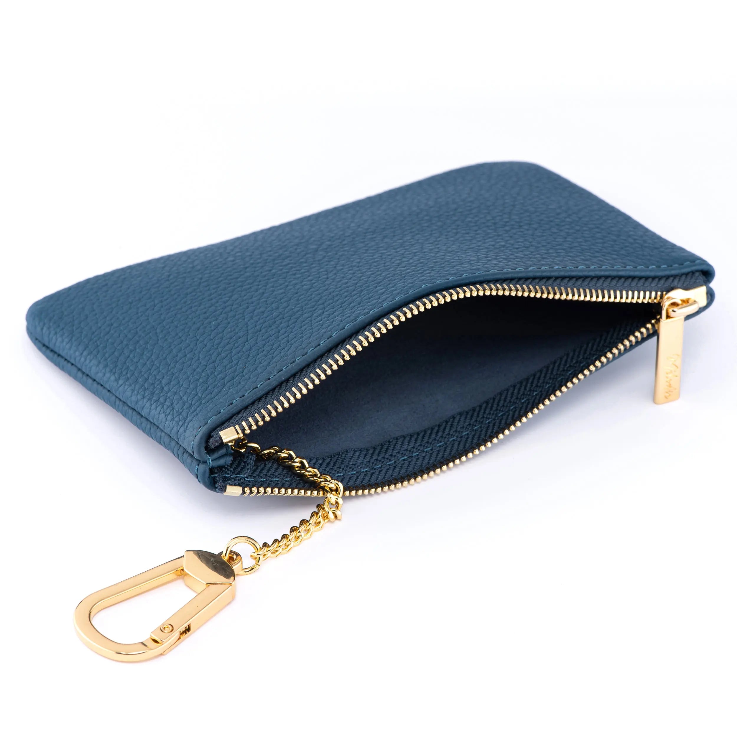 The “M KEY” – Togo Leather Zipped Pouch with Key Hook dressupyourpurse