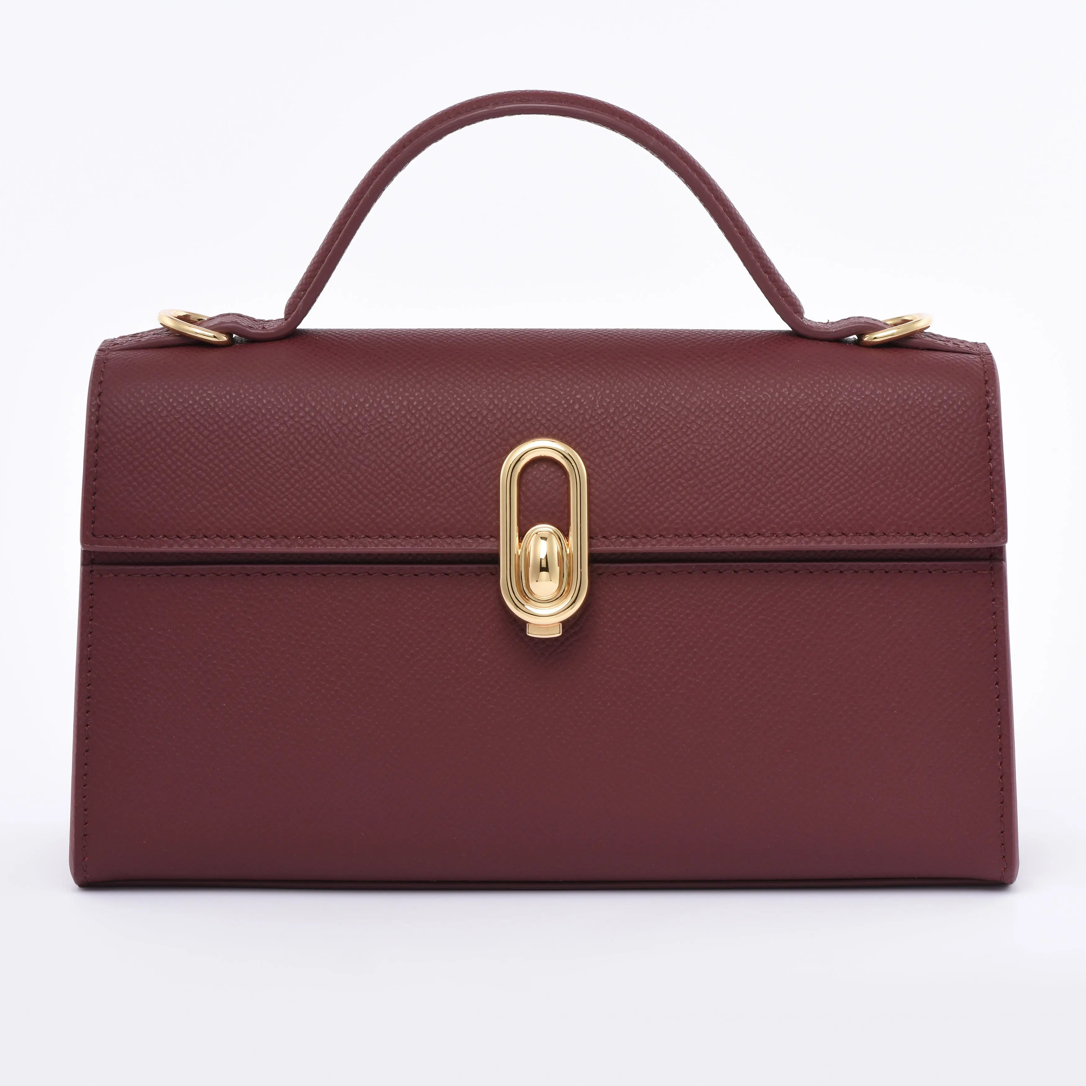 HCC X DUYP - "Madison" Bag - BURGUNDY dressupyourpurse