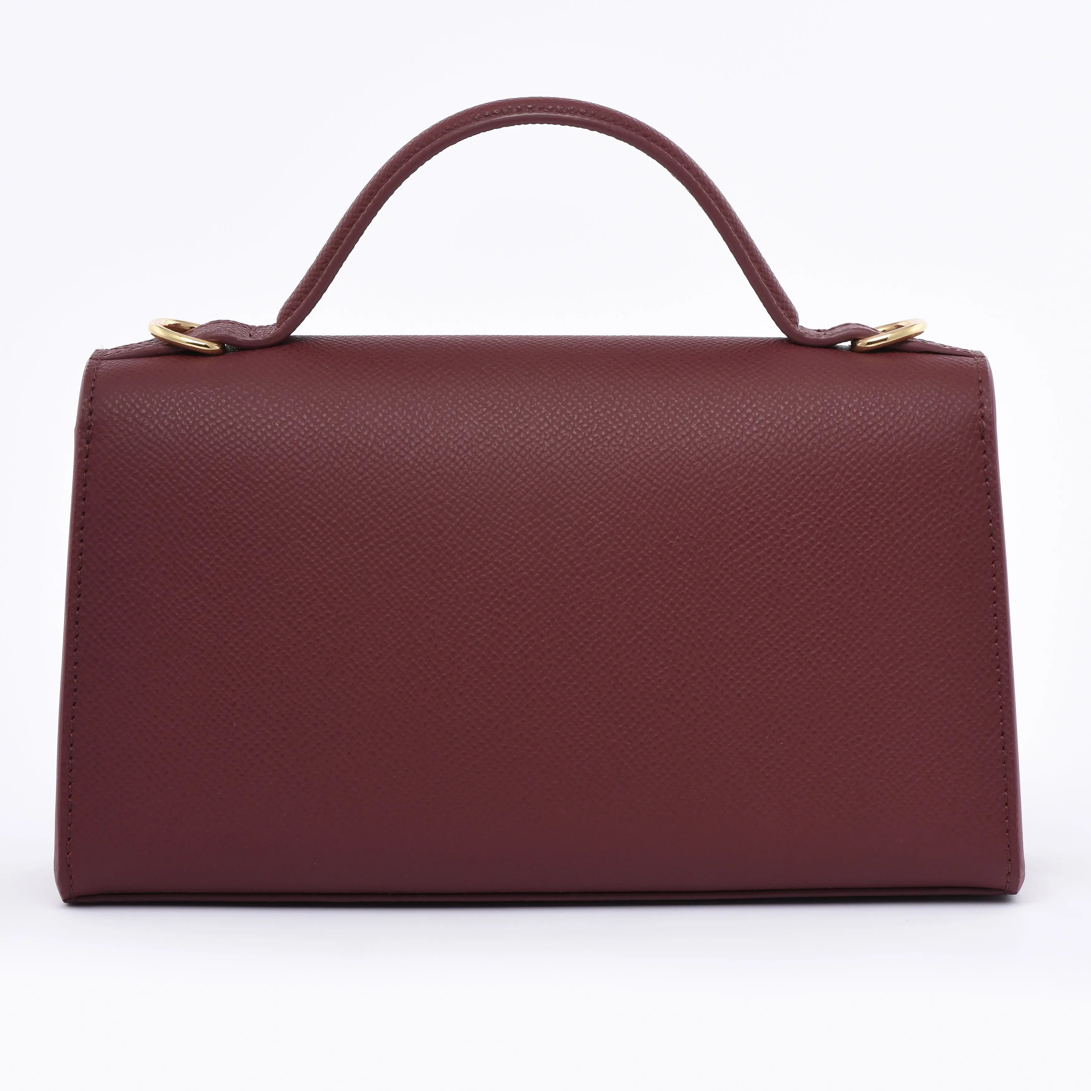 HCC X DUYP - "Madison" Bag - BURGUNDY dressupyourpurse