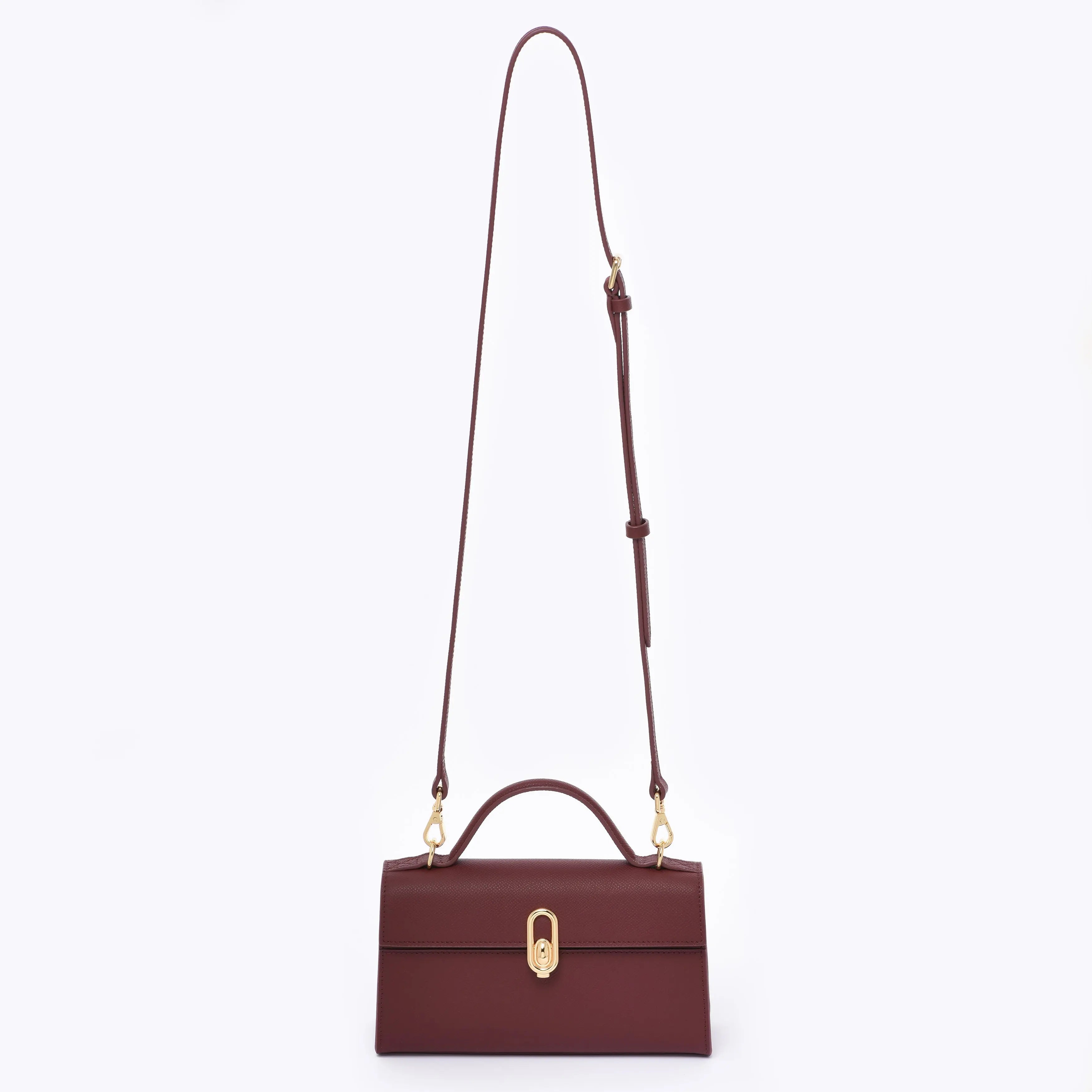 HCC X DUYP - "Madison" Bag - BURGUNDY dressupyourpurse