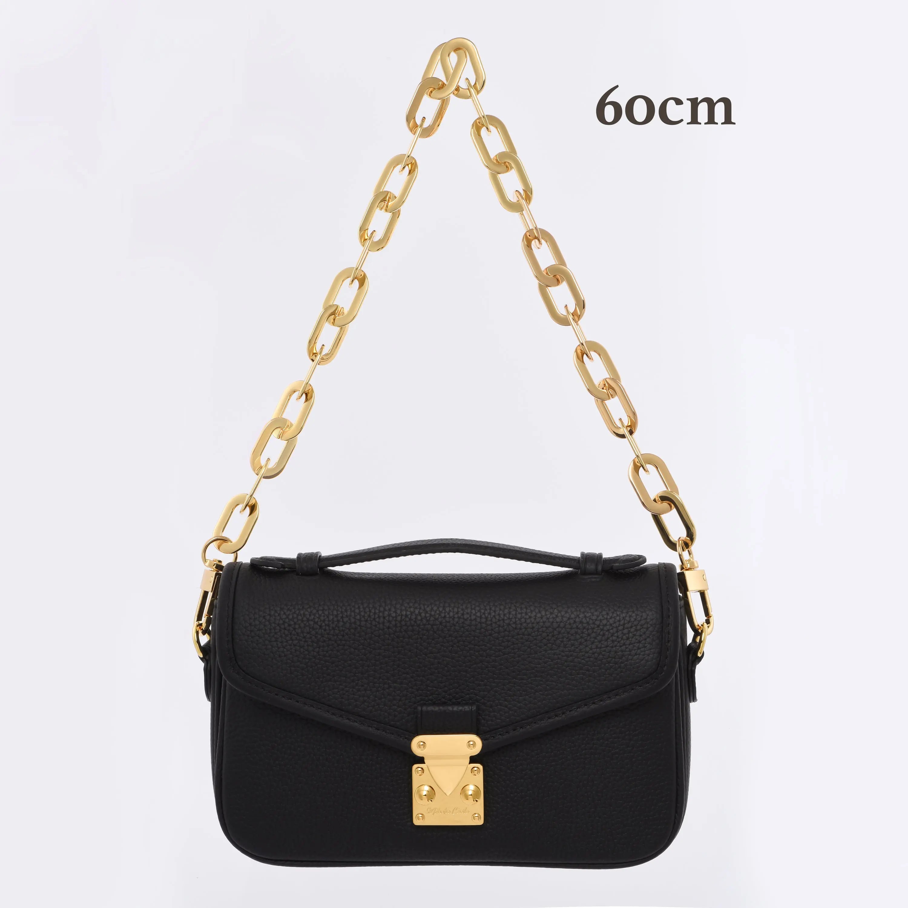 Flat Chunky Decorative Chain - Silver / Gold dressupyourpurse