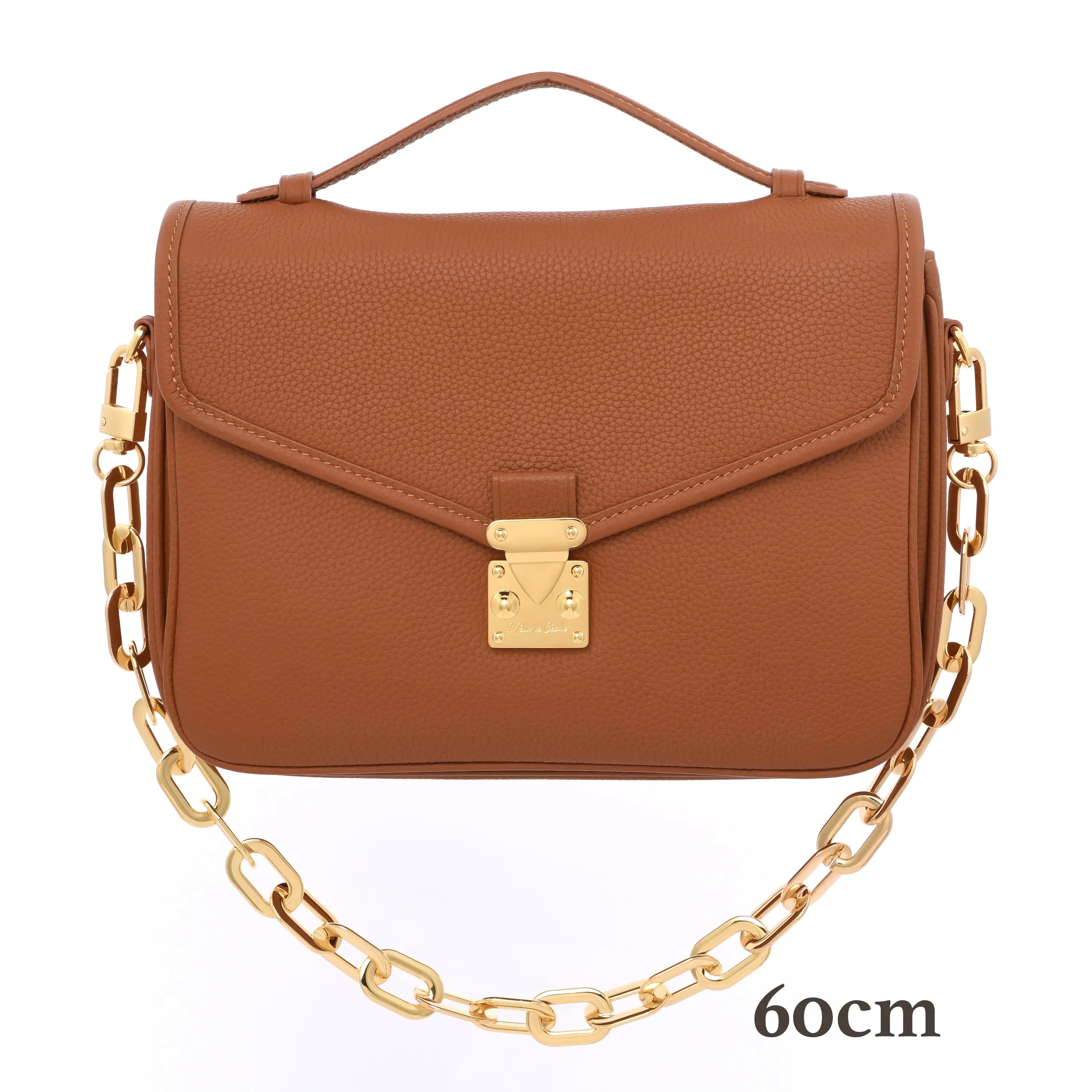 Flat Chunky Decorative Chain - Silver / Gold dressupyourpurse