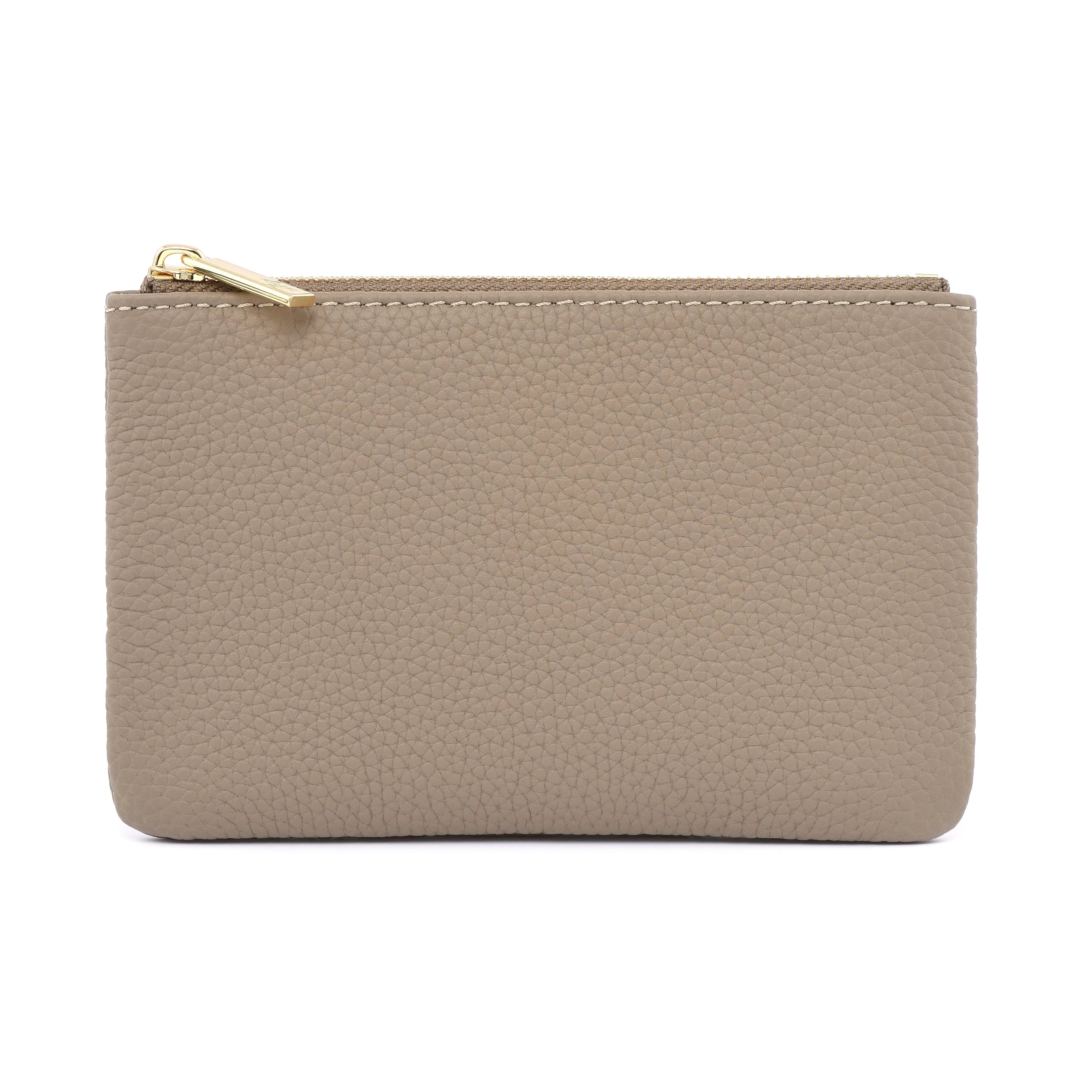MINI 'M' Case - Togo Leather Zipped Pouch dressupyourpurse