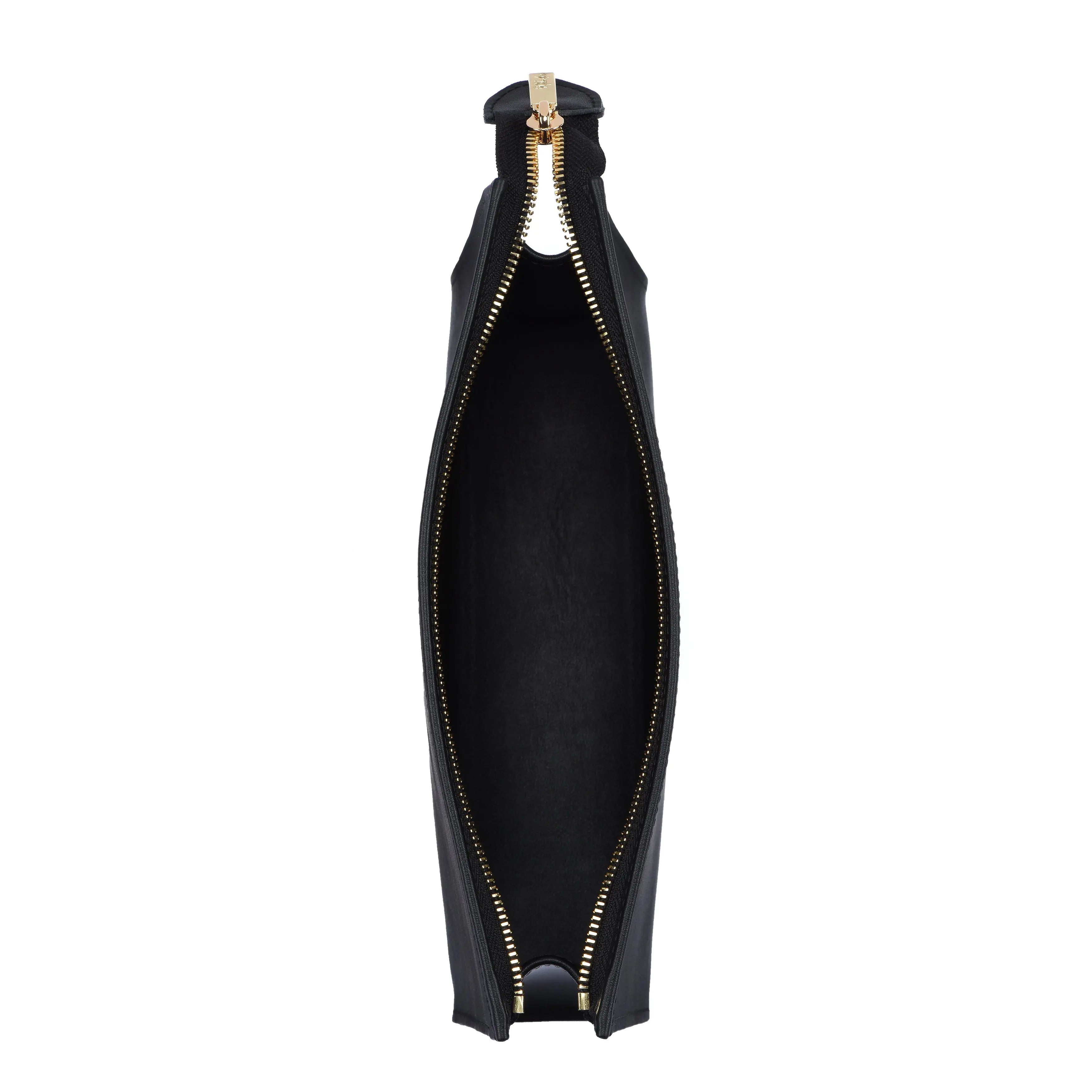 Leather Toiletry Pouch 26 - Black dressupyourpurse