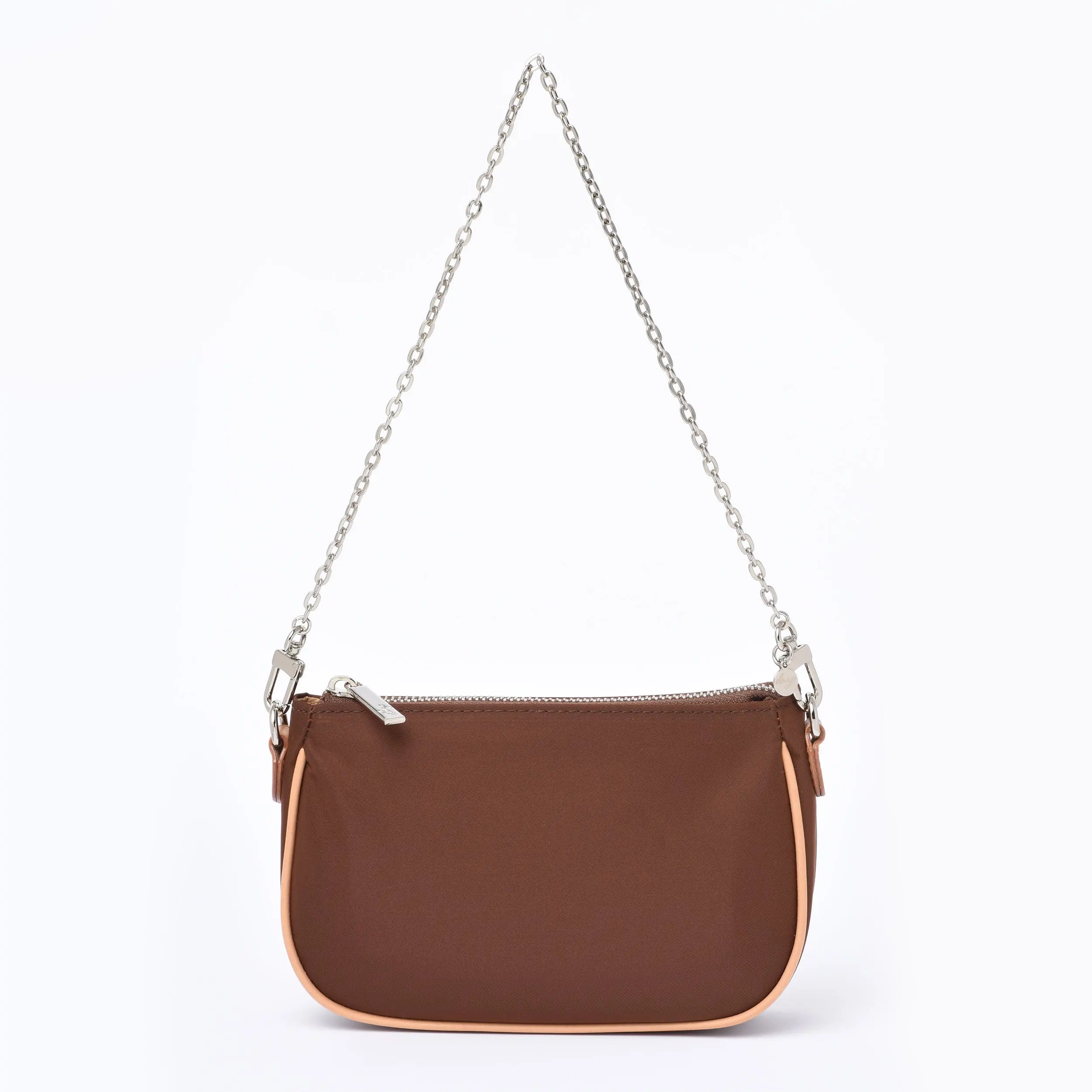 The "URBAN POCHETTE" Nylon and leather Pouch - 3 colors dressupyourpurse