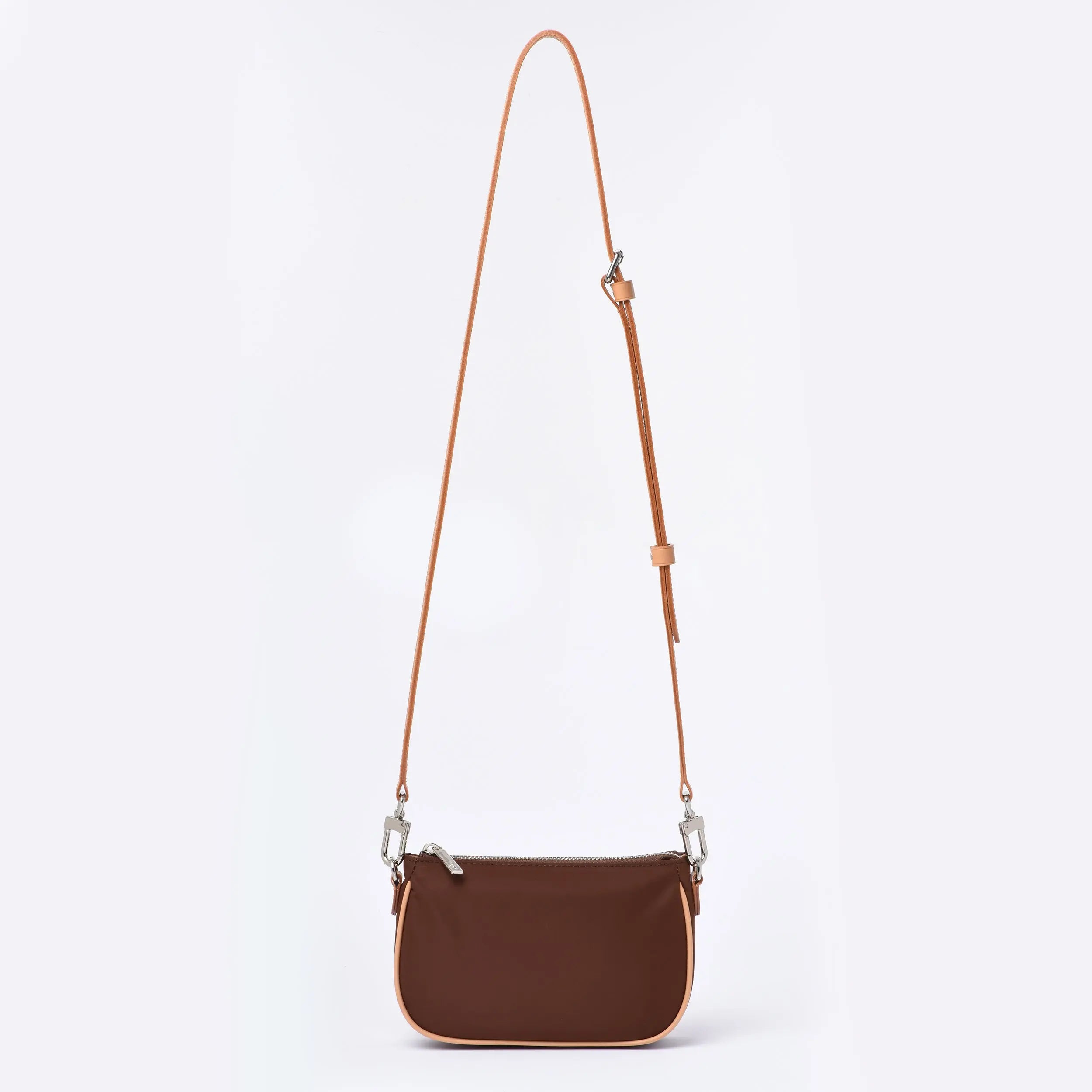 The "URBAN POCHETTE" Nylon and leather Pouch - 3 colors dressupyourpurse