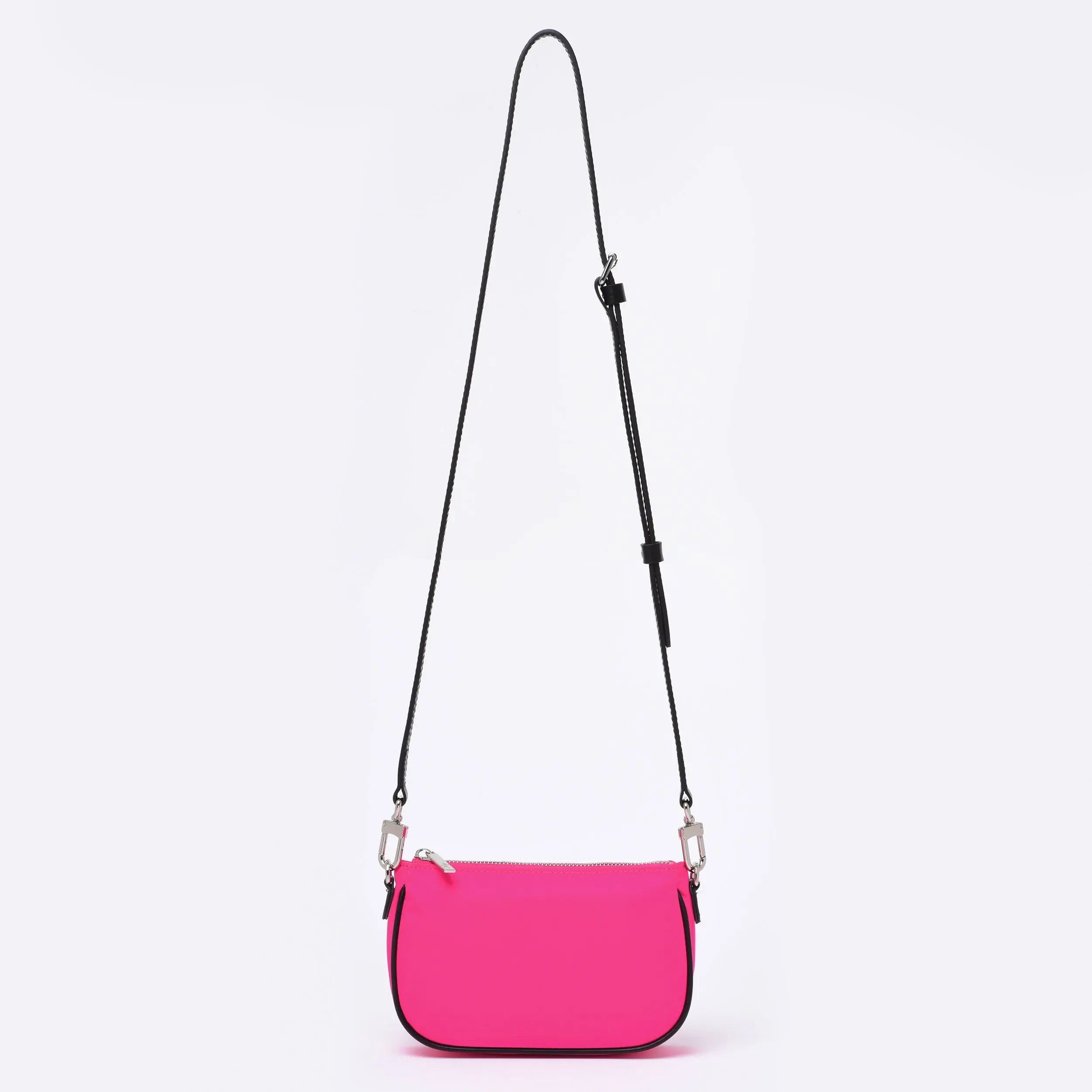 The "URBAN POCHETTE" Nylon and leather Pouch - 3 colors dressupyourpurse