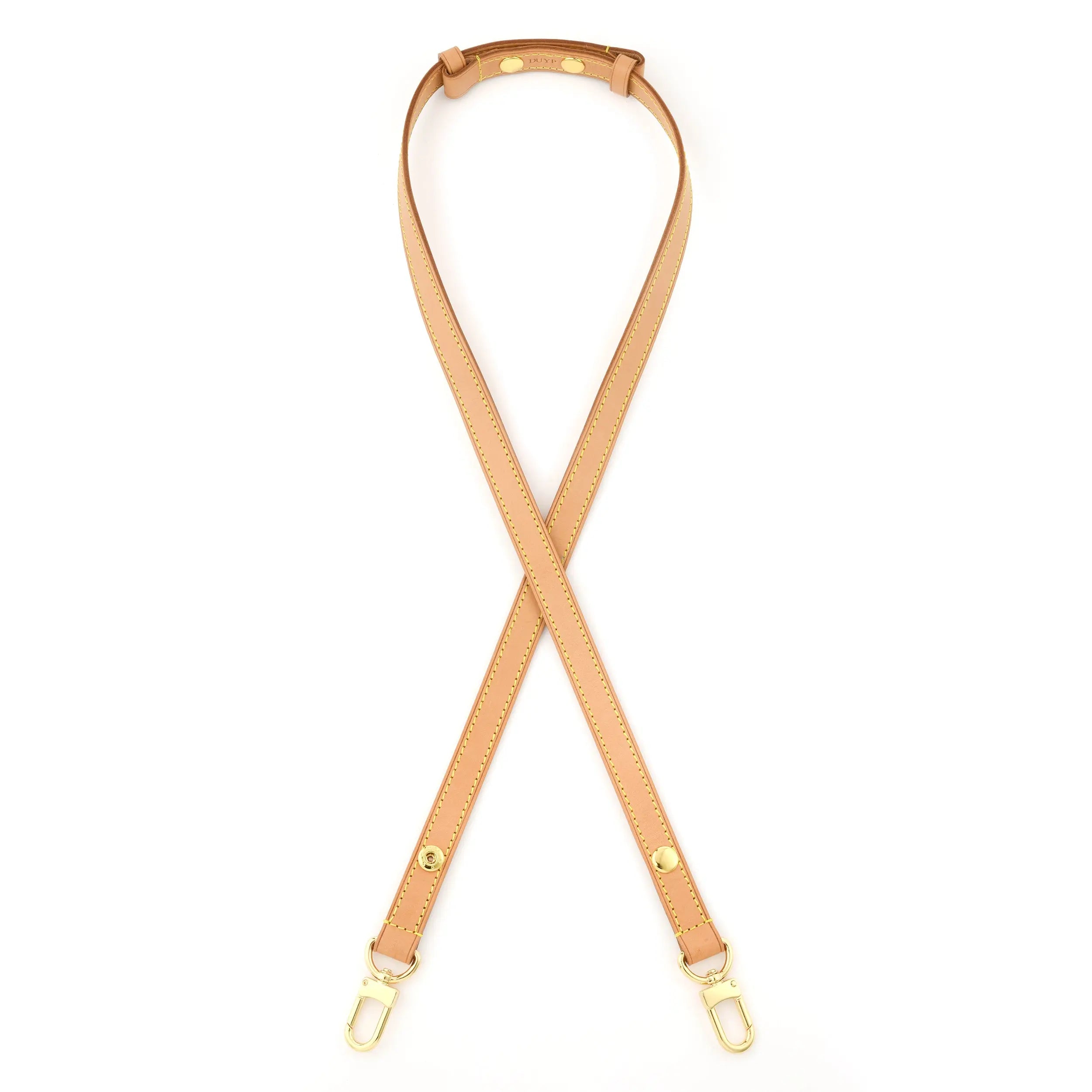 2-in-1 crossbody and shoulder leather button adjustable strap - 5 colors dressupyourpurse