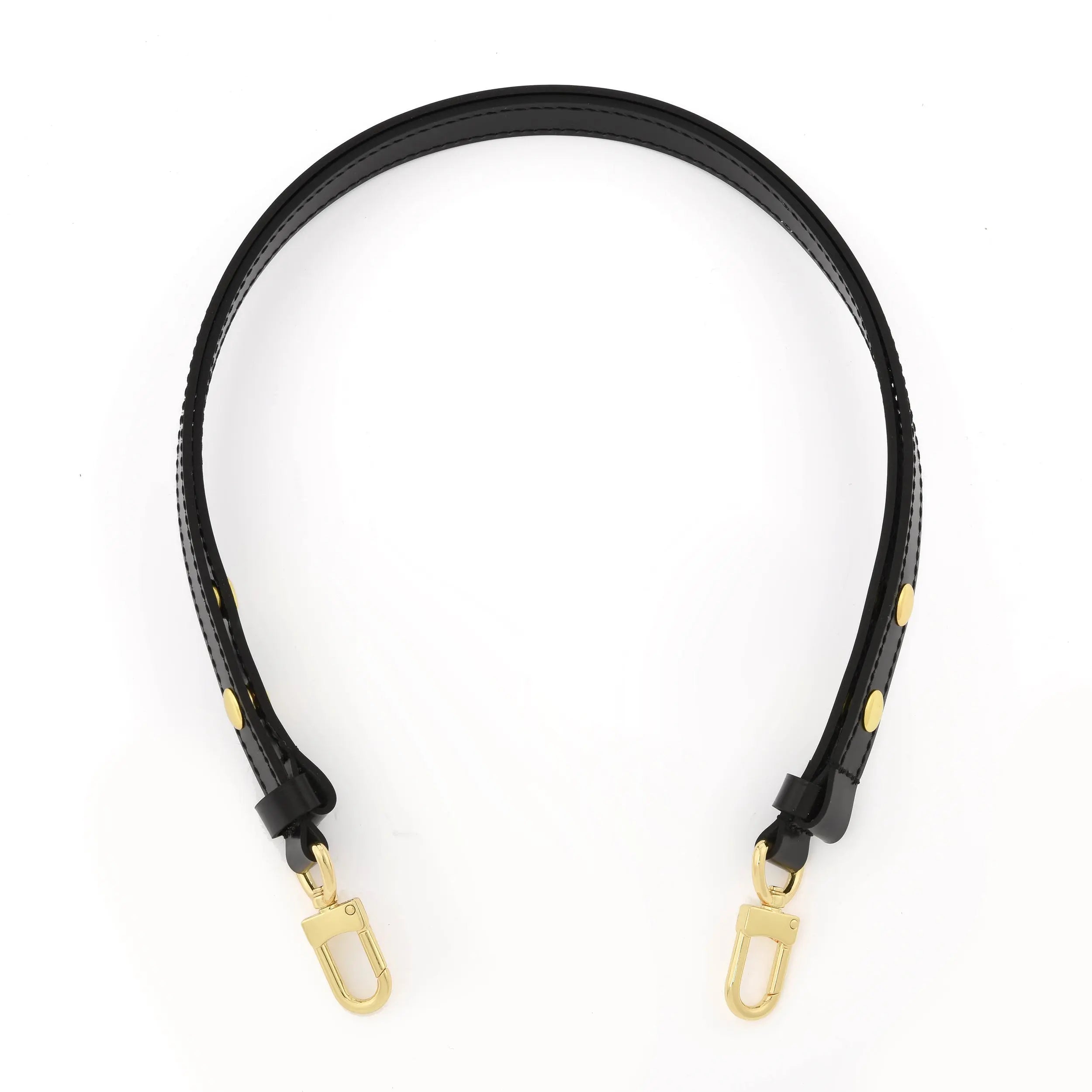 2-in-1 crossbody and shoulder leather button adjustable strap - 5 colors dressupyourpurse