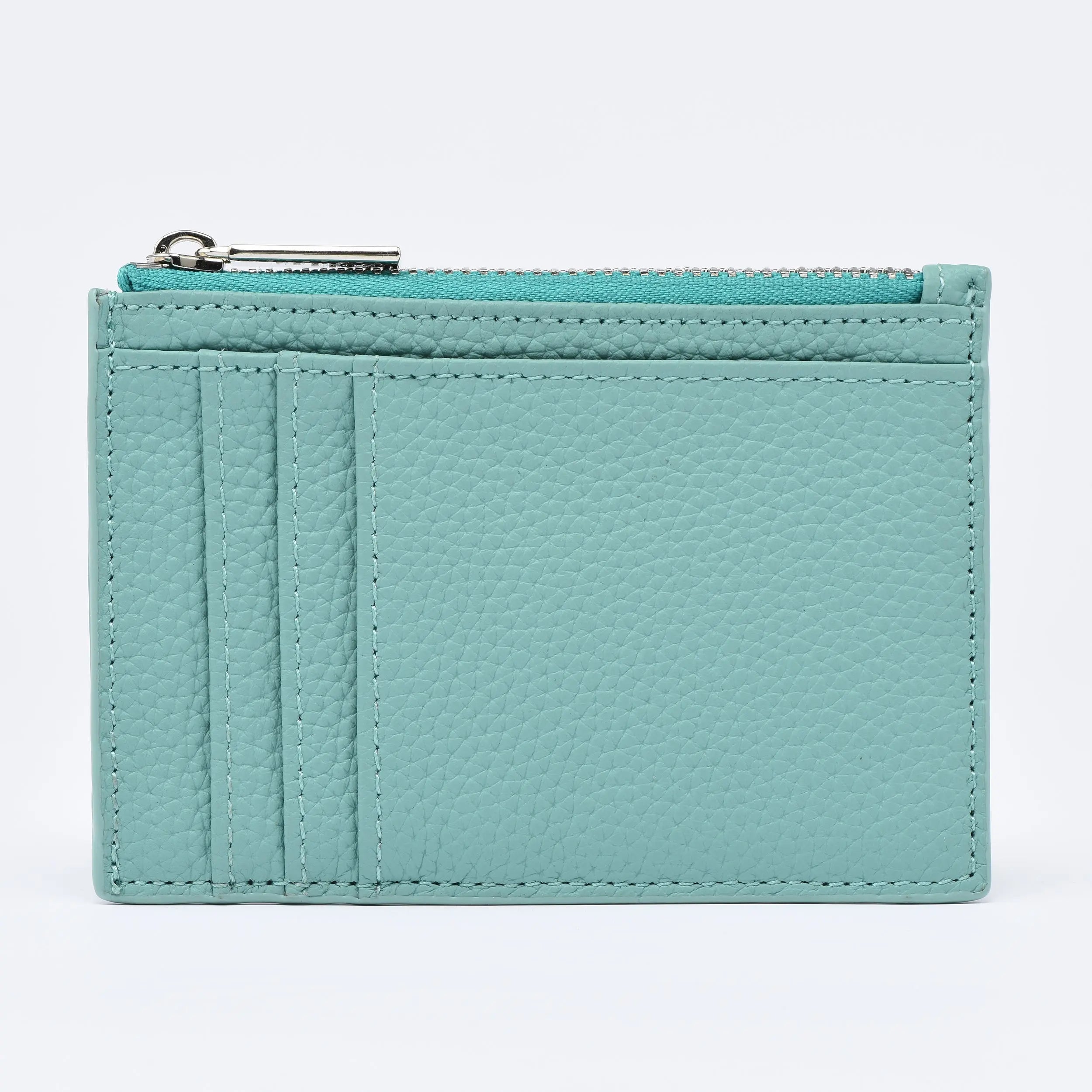 Togo Leather Zipped Card Holder Coin case dressupyourpurse