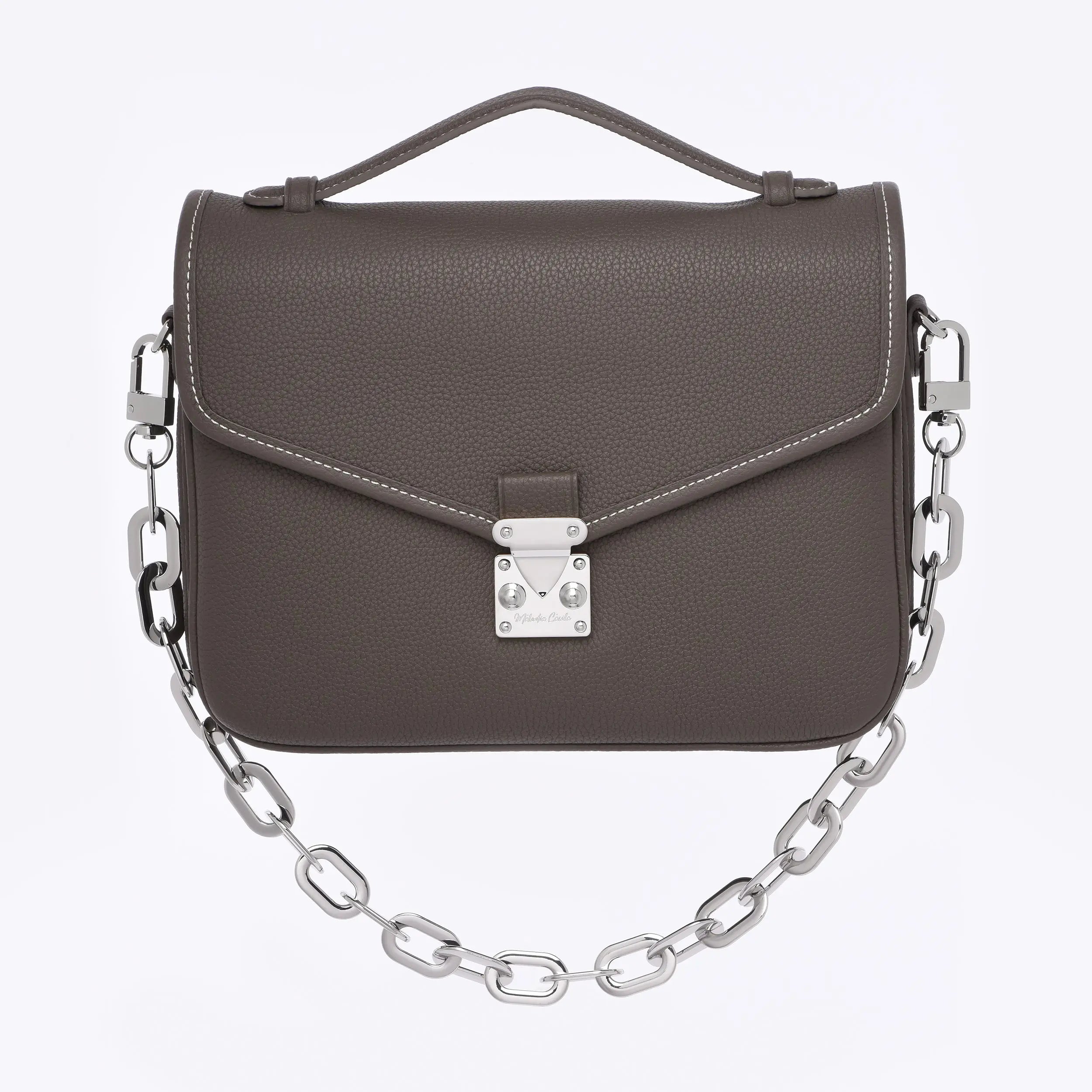Flat Chunky Decorative Chain - Silver / Gold dressupyourpurse