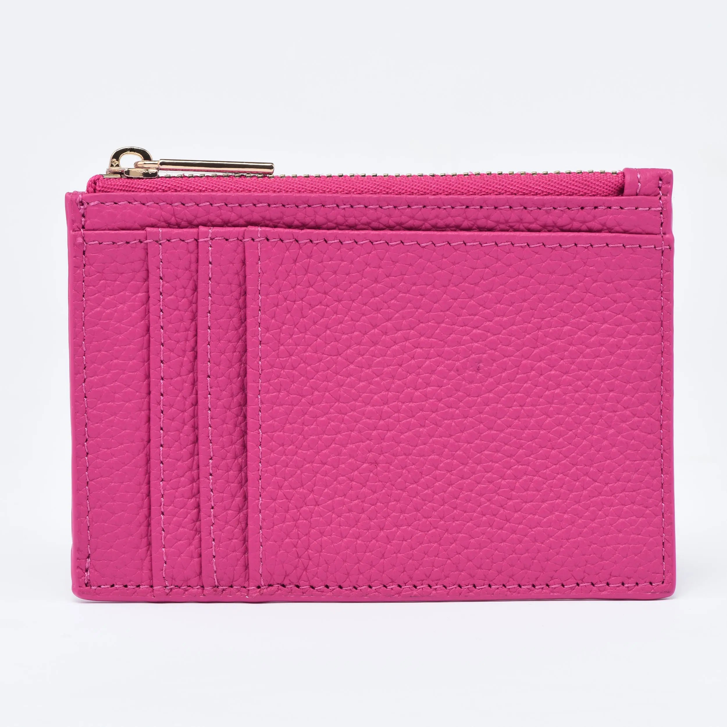 Togo Leather Zipped Card Holder Coin case dressupyourpurse