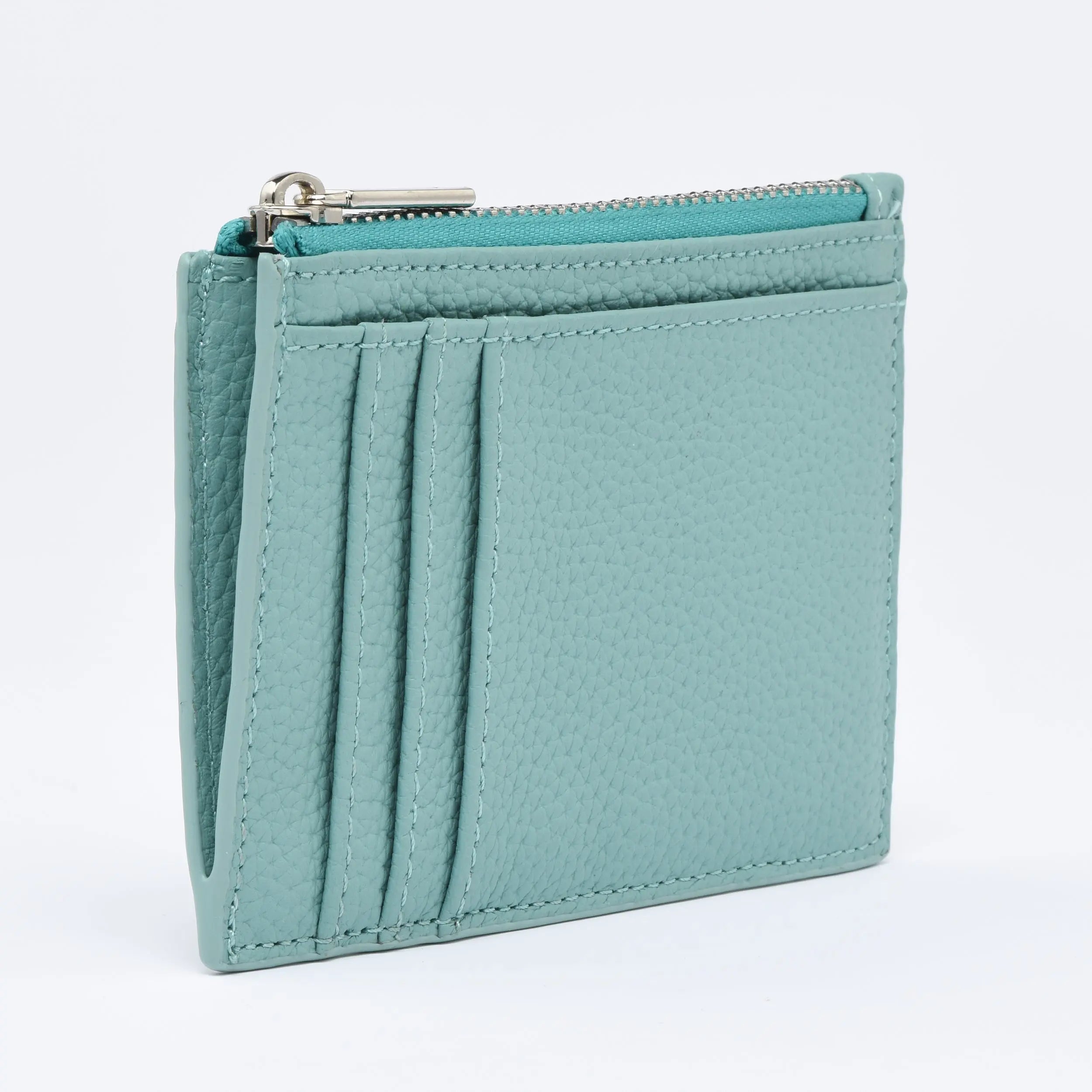 Togo Leather Zipped Card Holder Coin case dressupyourpurse