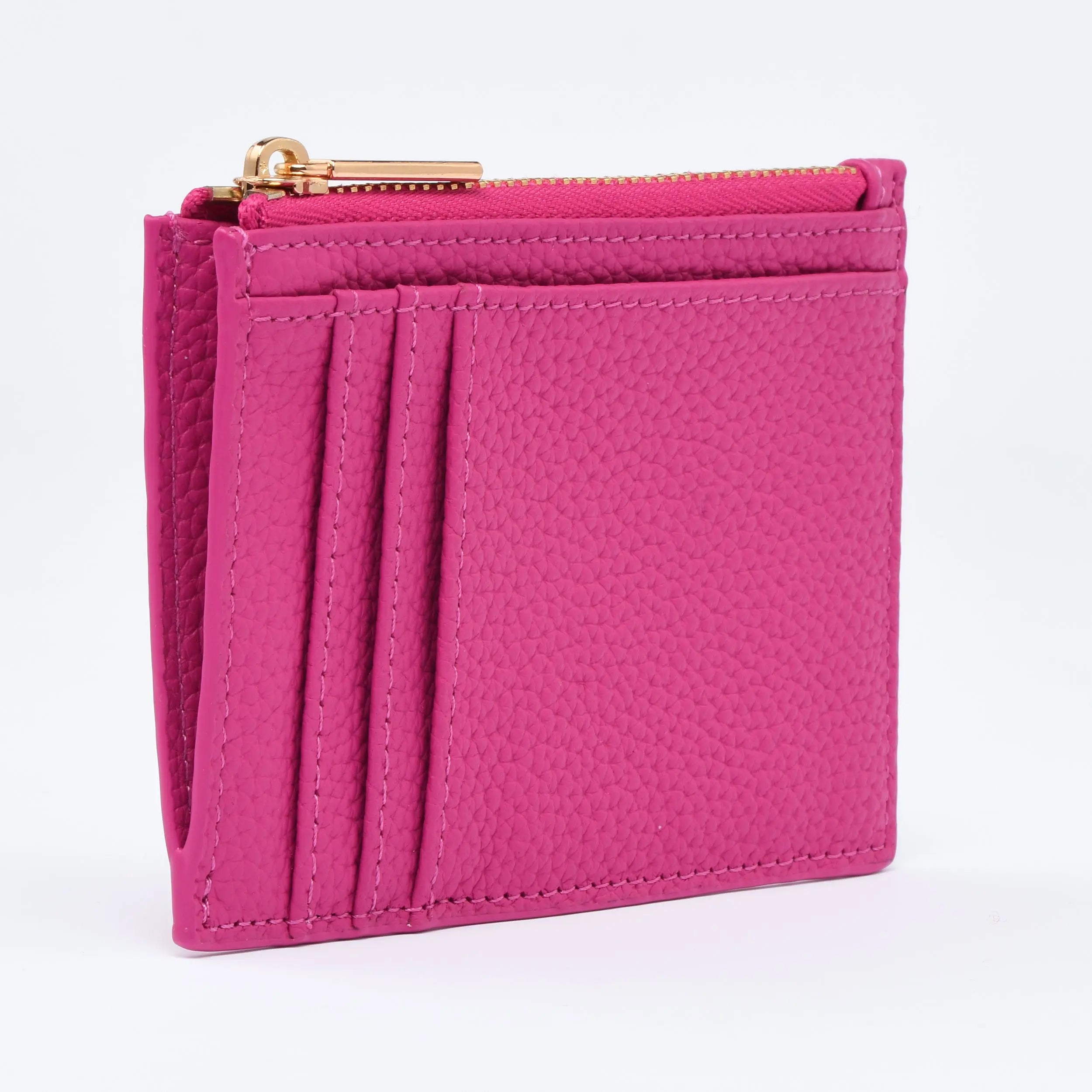 Togo Leather Zipped Card Holder Coin case dressupyourpurse