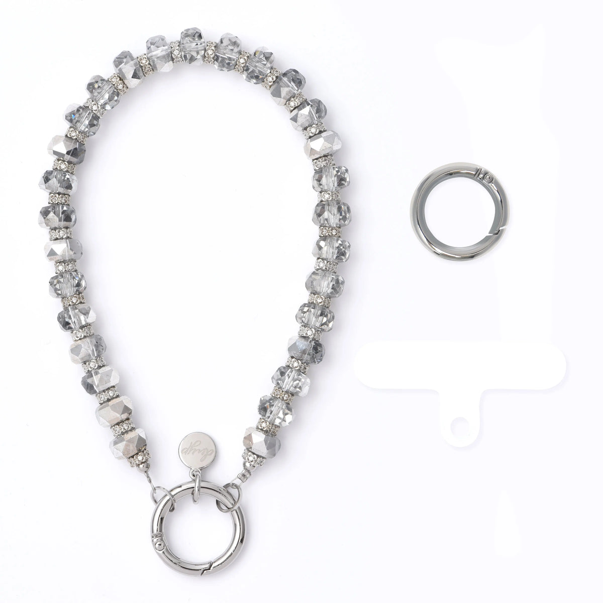 Crystal Charm Wristlet – Glass Beaded Phone Wrist Strap & Bag Charm dressupyourpurse