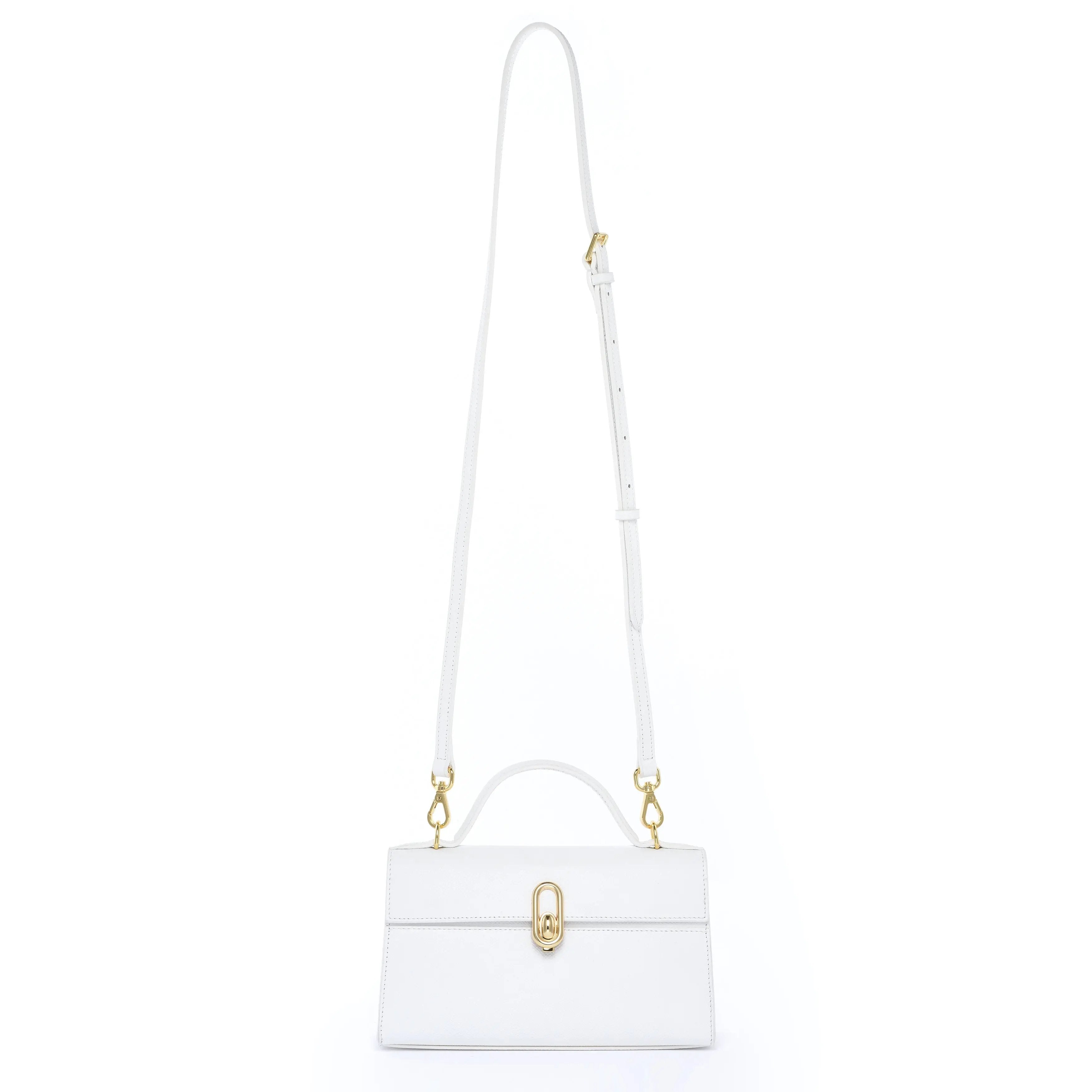 HCC X DUYP - "Madison" Bag - White dressupyourpurse