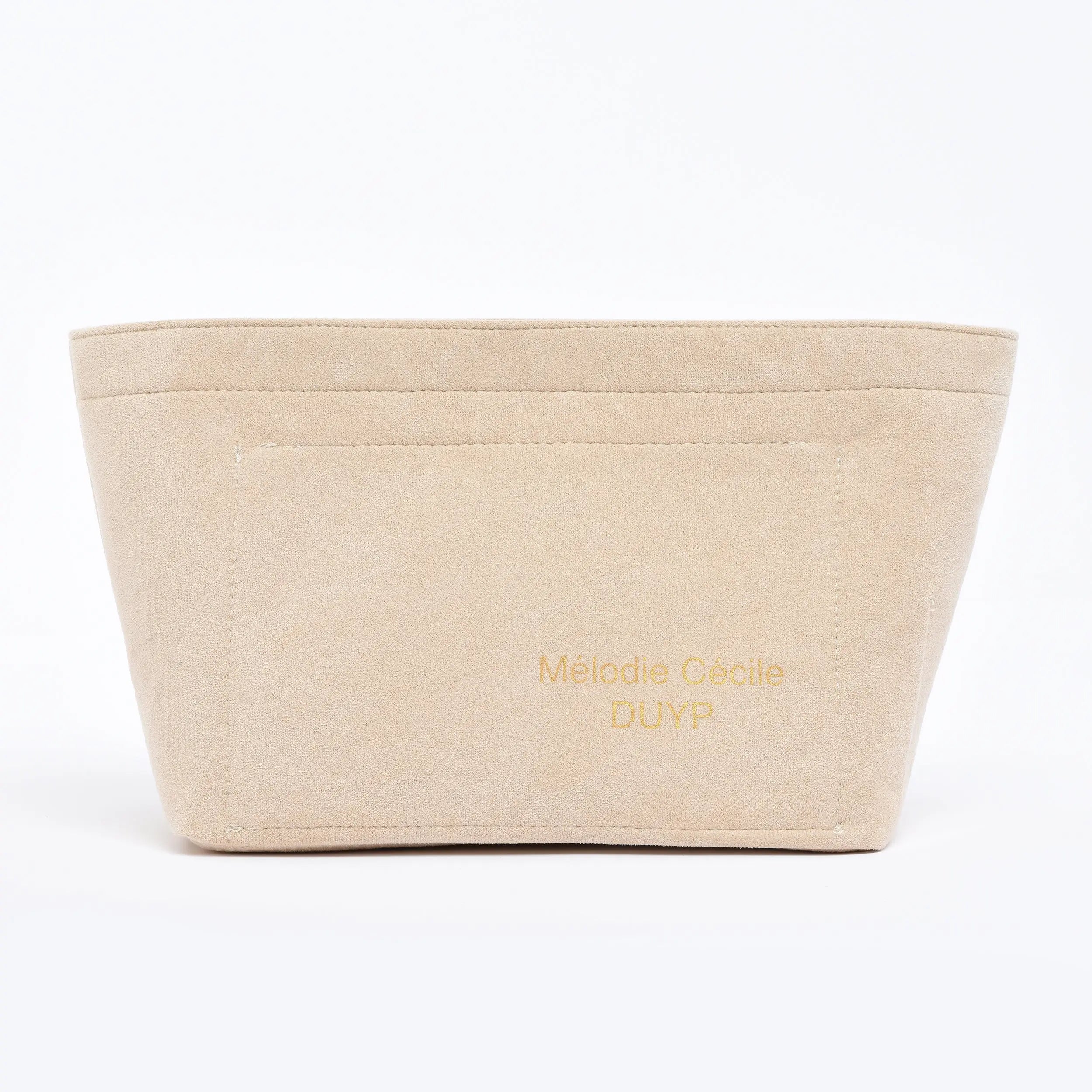 Suede Cotton Organizer for Le Pliage Tote S / M dressupyourpurse