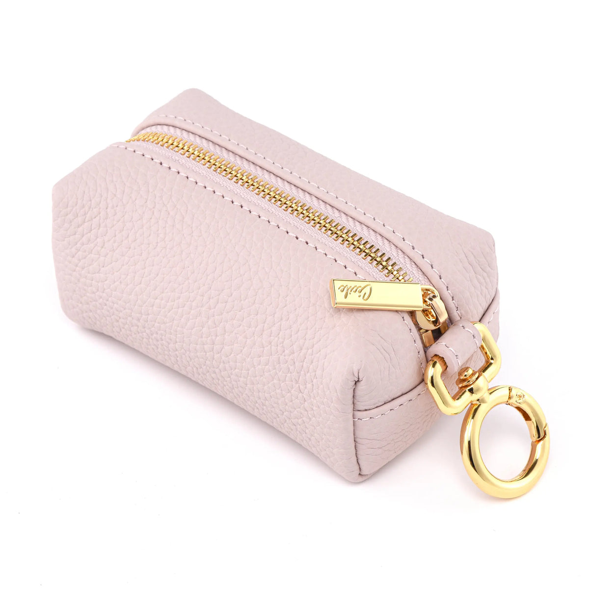 The Key Cube - Togo Leather Versatile Pouch with hook dressupyourpurse