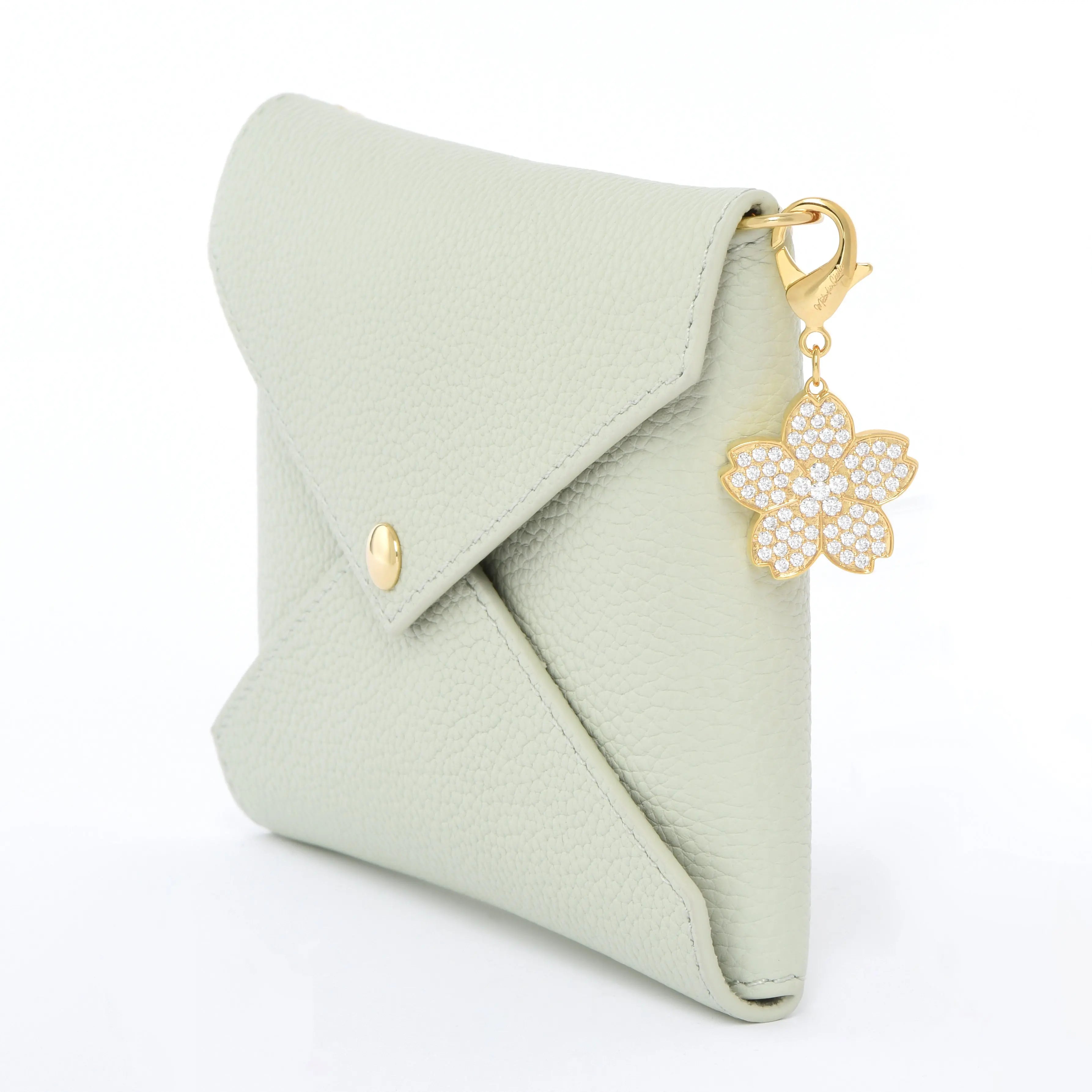 Yinghua Bag Charm — by Mélodie Cécile - Clear dressupyourpurse