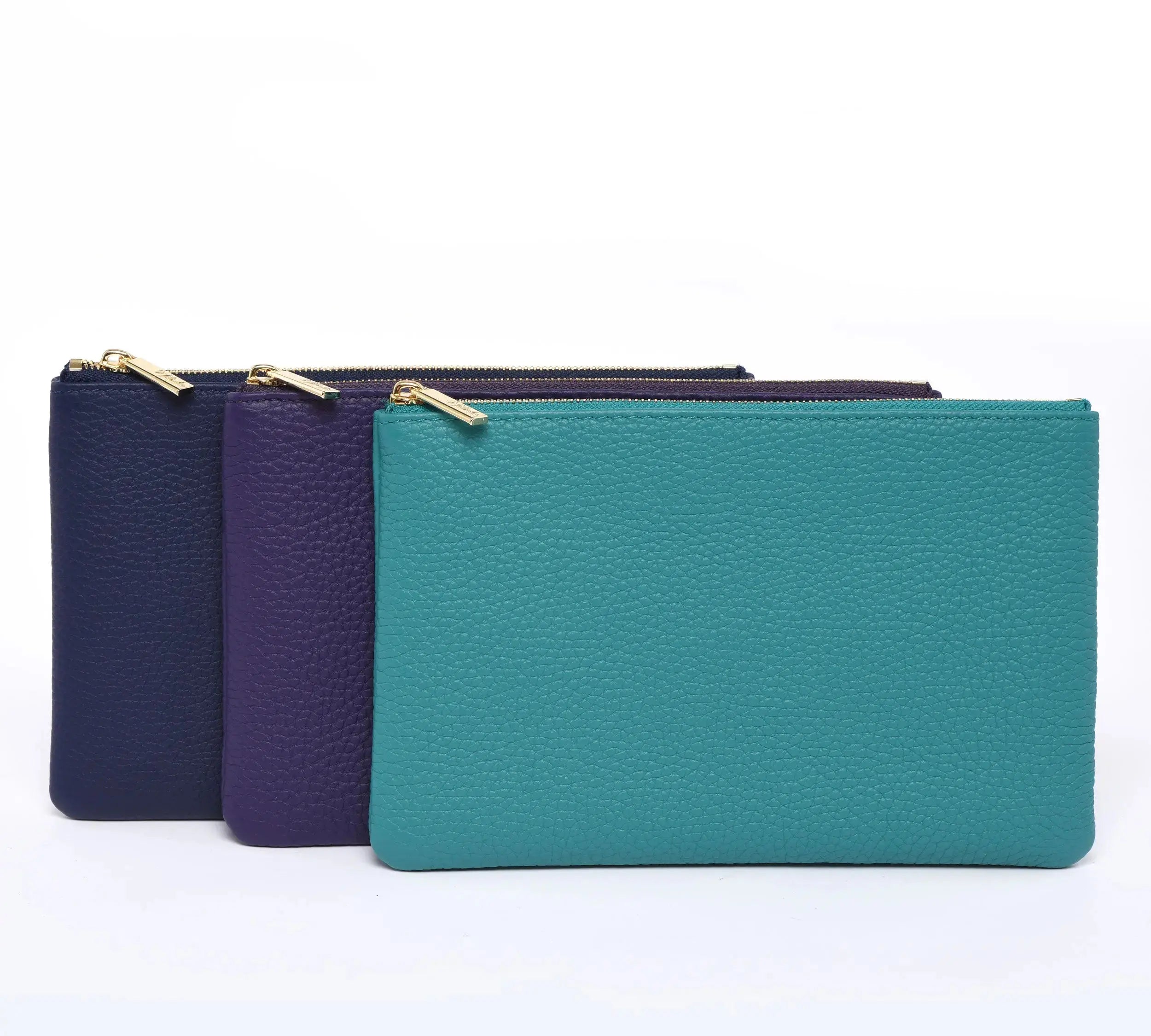 The "M" Case - Gros-Grain Premium Leather Pouch dressupyourpurse