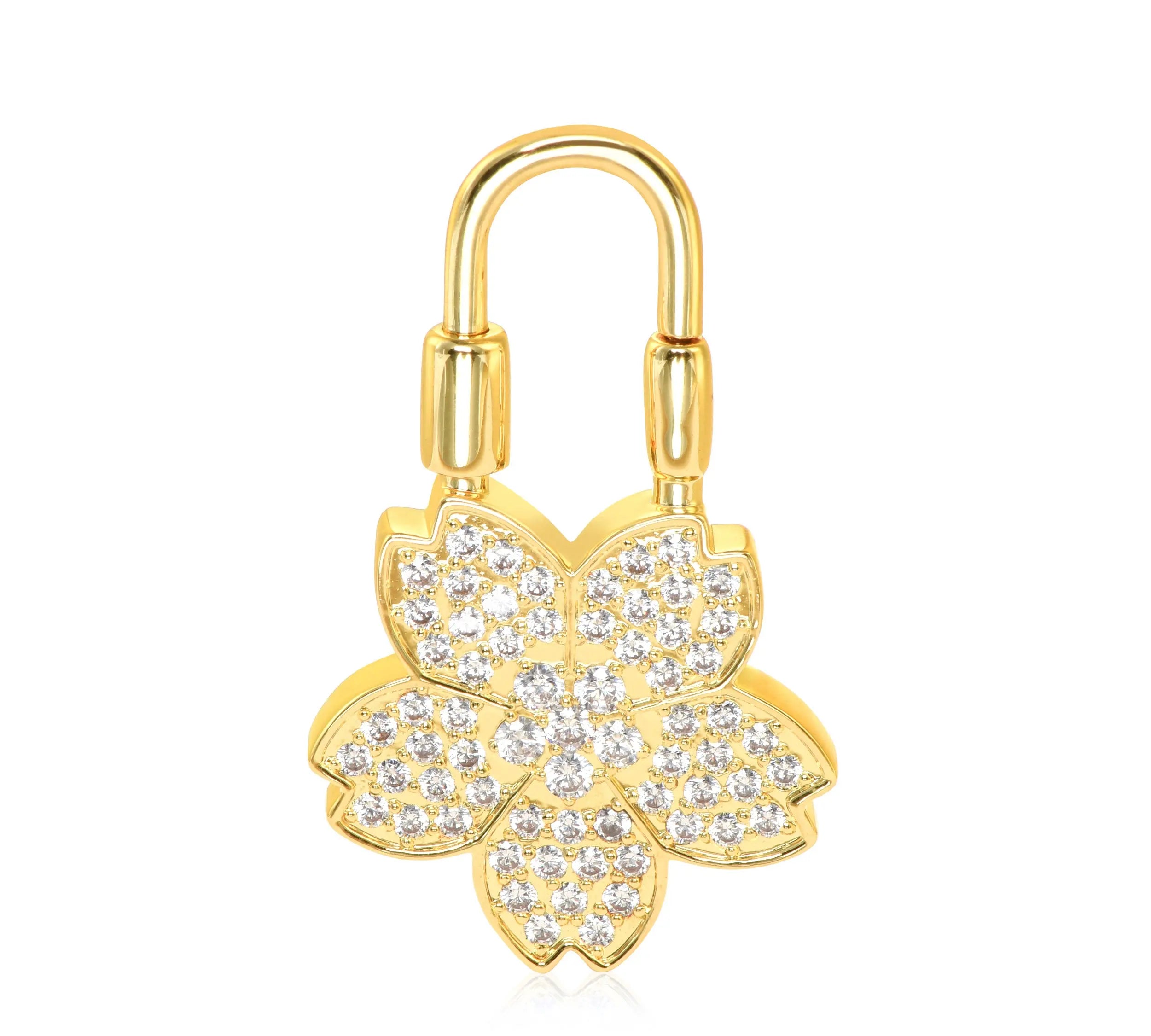 Yinghua Cadenas Bag Charm — by Mélodie Cécile - Clear dressupyourpurse