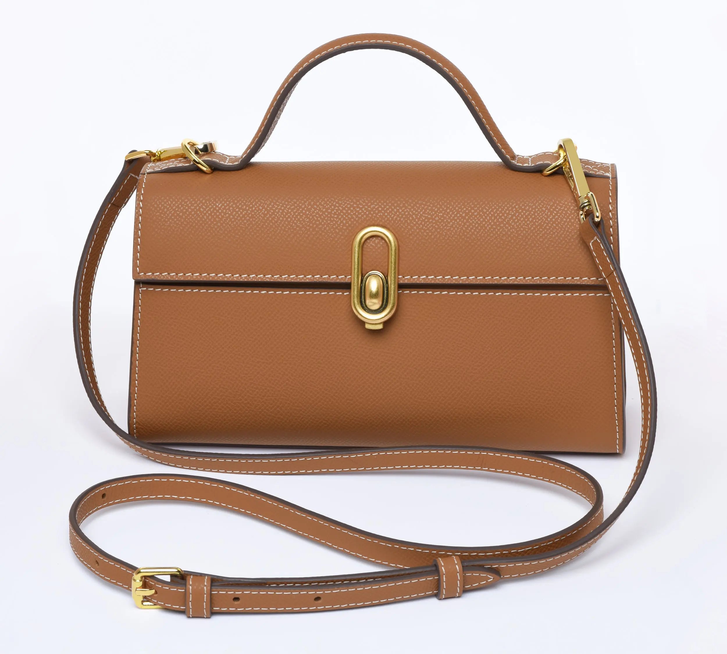HCC X DUYP - "Madison" Bag - Camel Brown dressupyourpurse