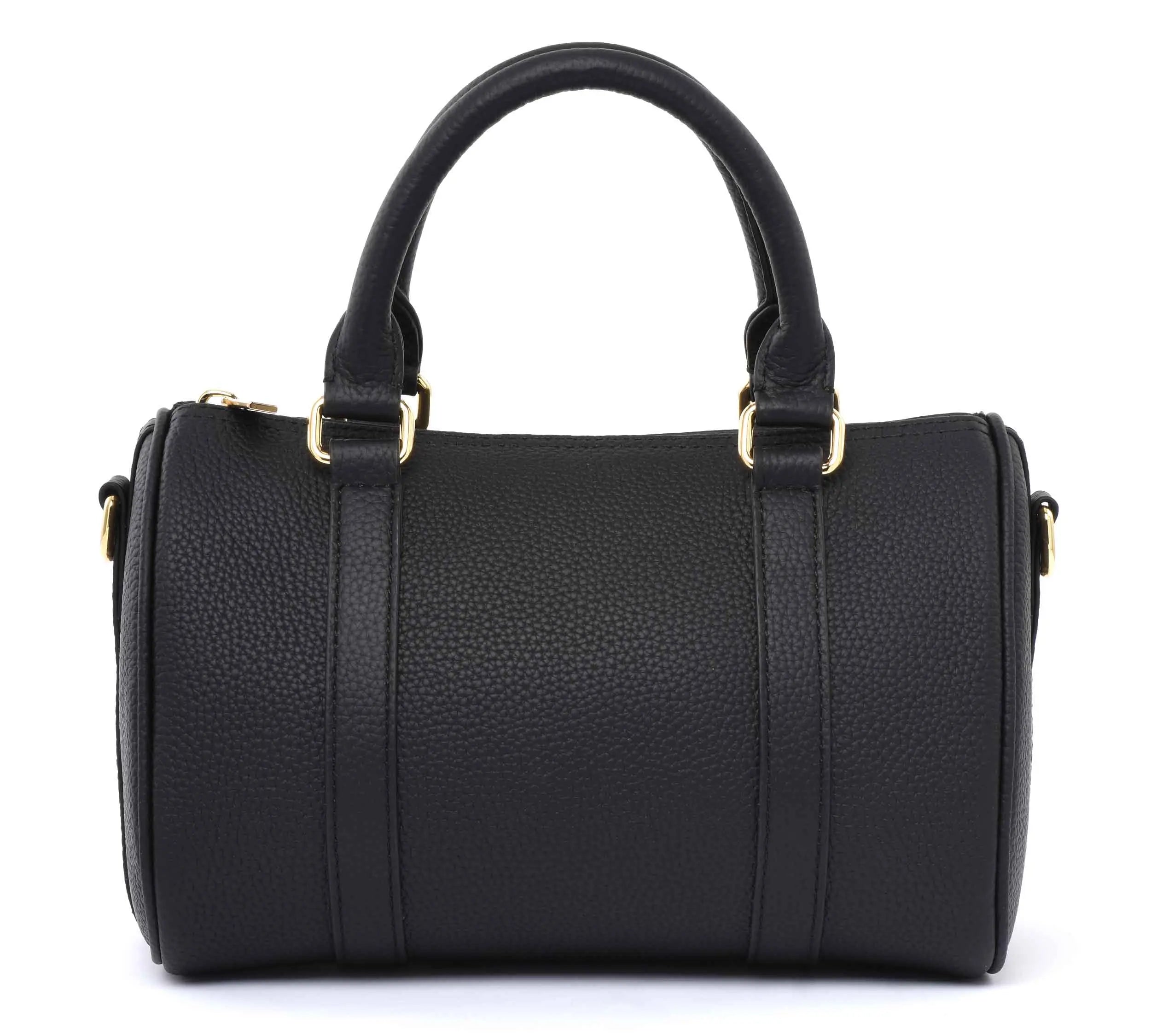Black Grained leather - Mini Boston bag dressupyourpurse