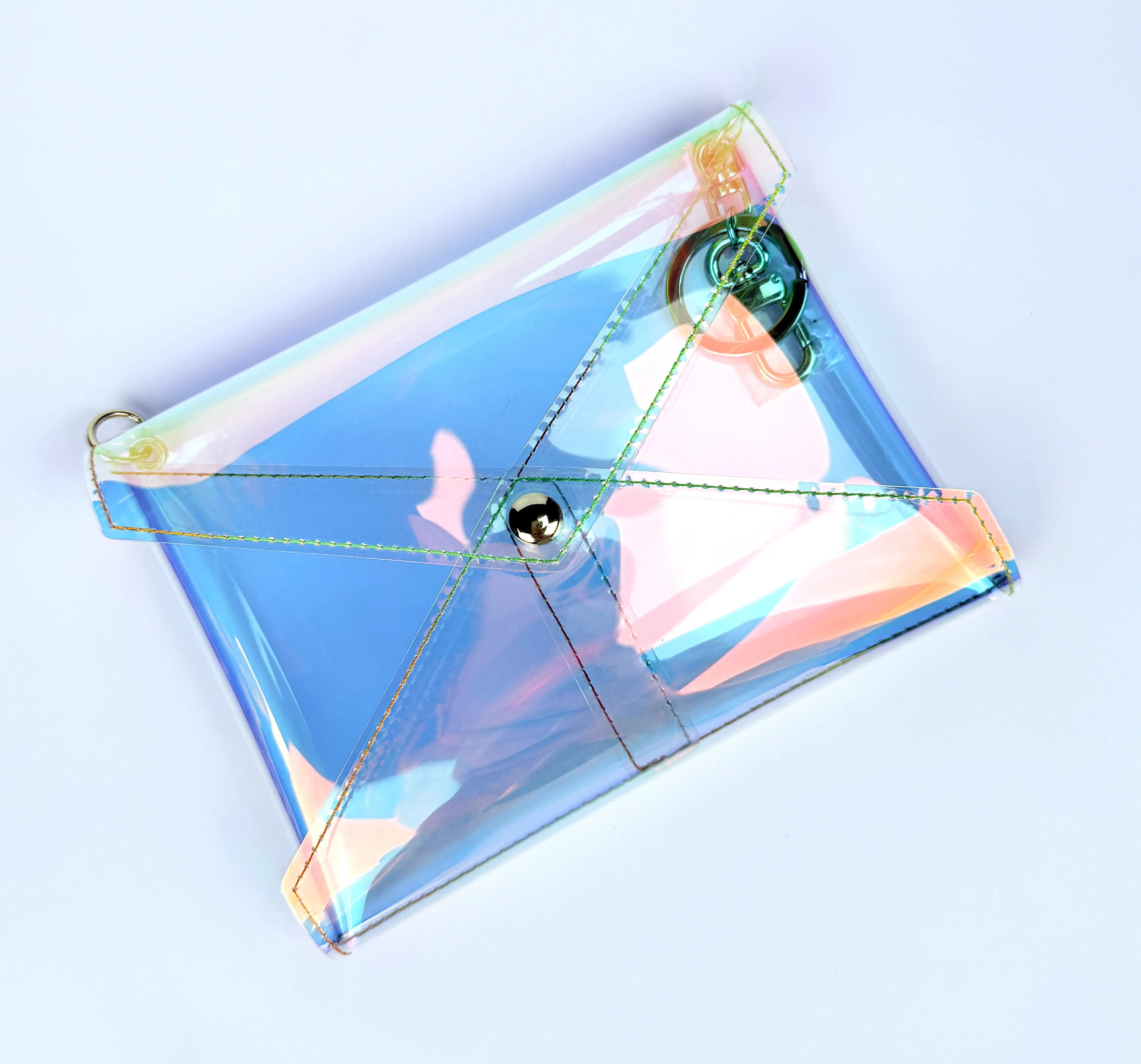 Transparent TPU Edition - Medium envelope - Passport size - Crossbody chain dressupyourpurse