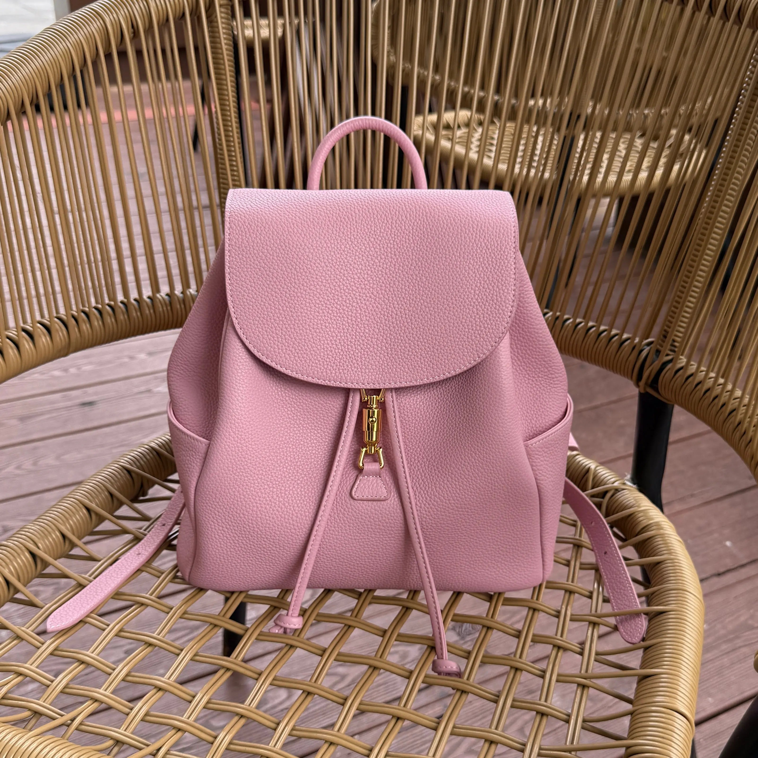 Pre Order - Luxury Backpack - Togo Leather - 3 Colors dressupyourpurse