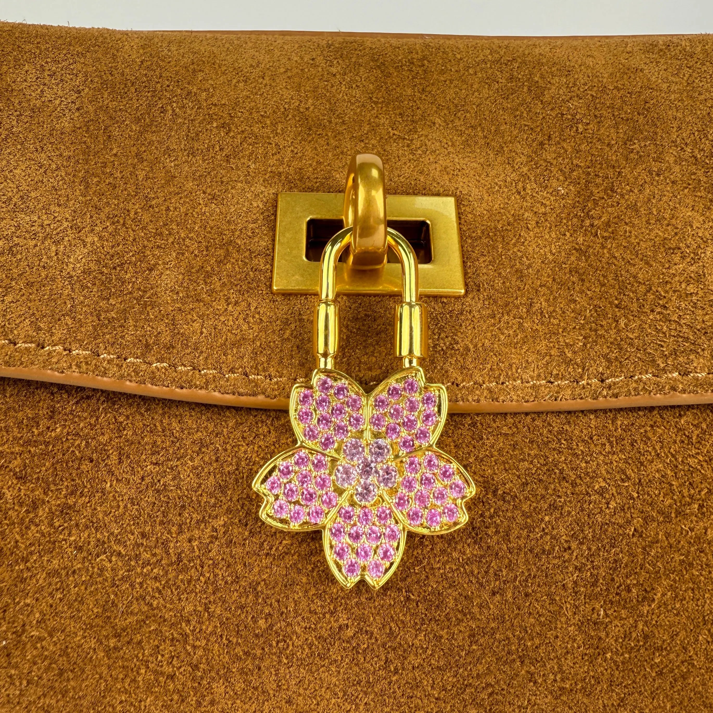 Yinghua Cadenas Bag Charm — by Mélodie Cécile - Clear dressupyourpurse