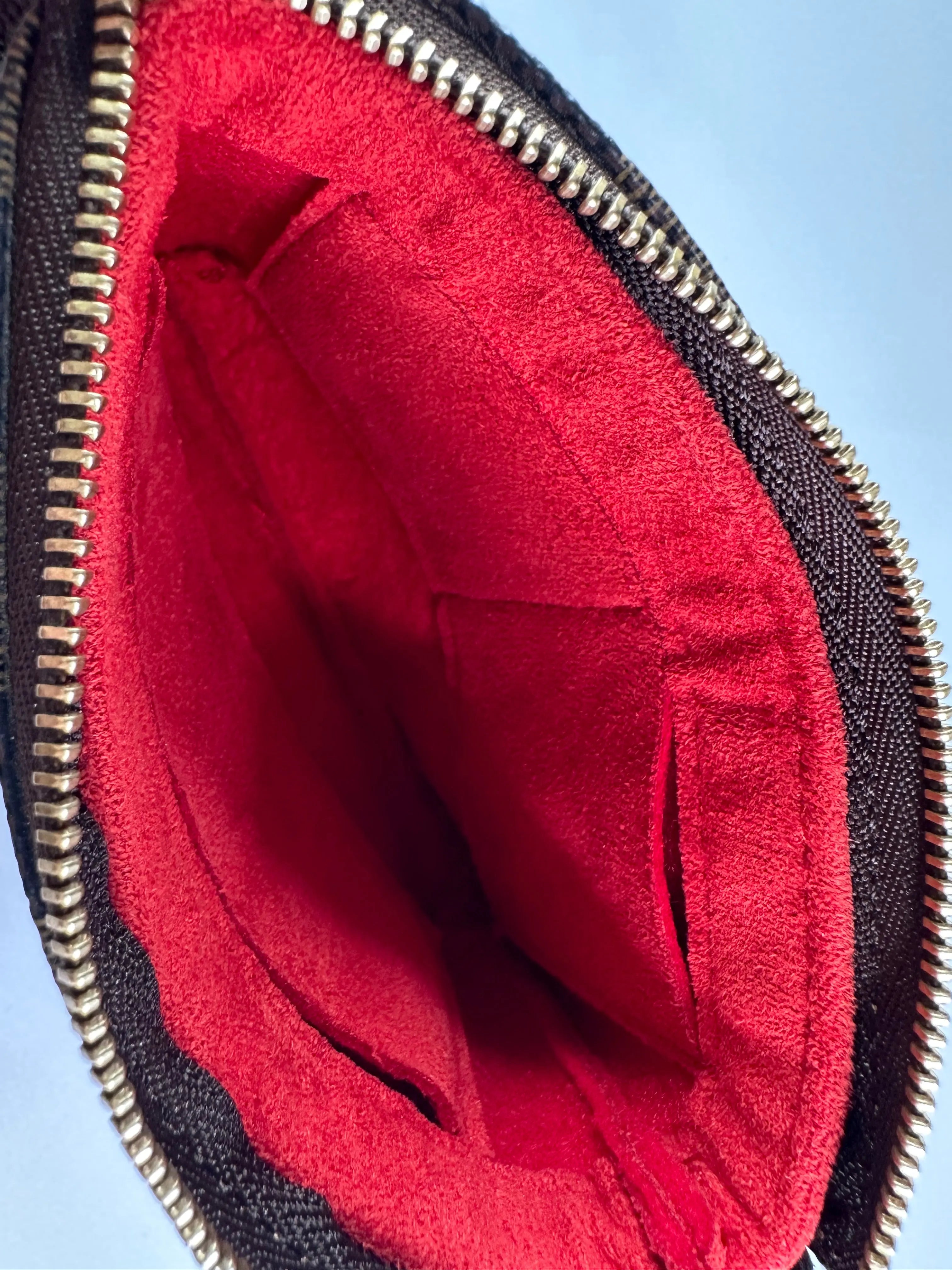 Cotton Suede Organizer for Pochette accessoires and mini pochette - 4 colors dressupyourpurse