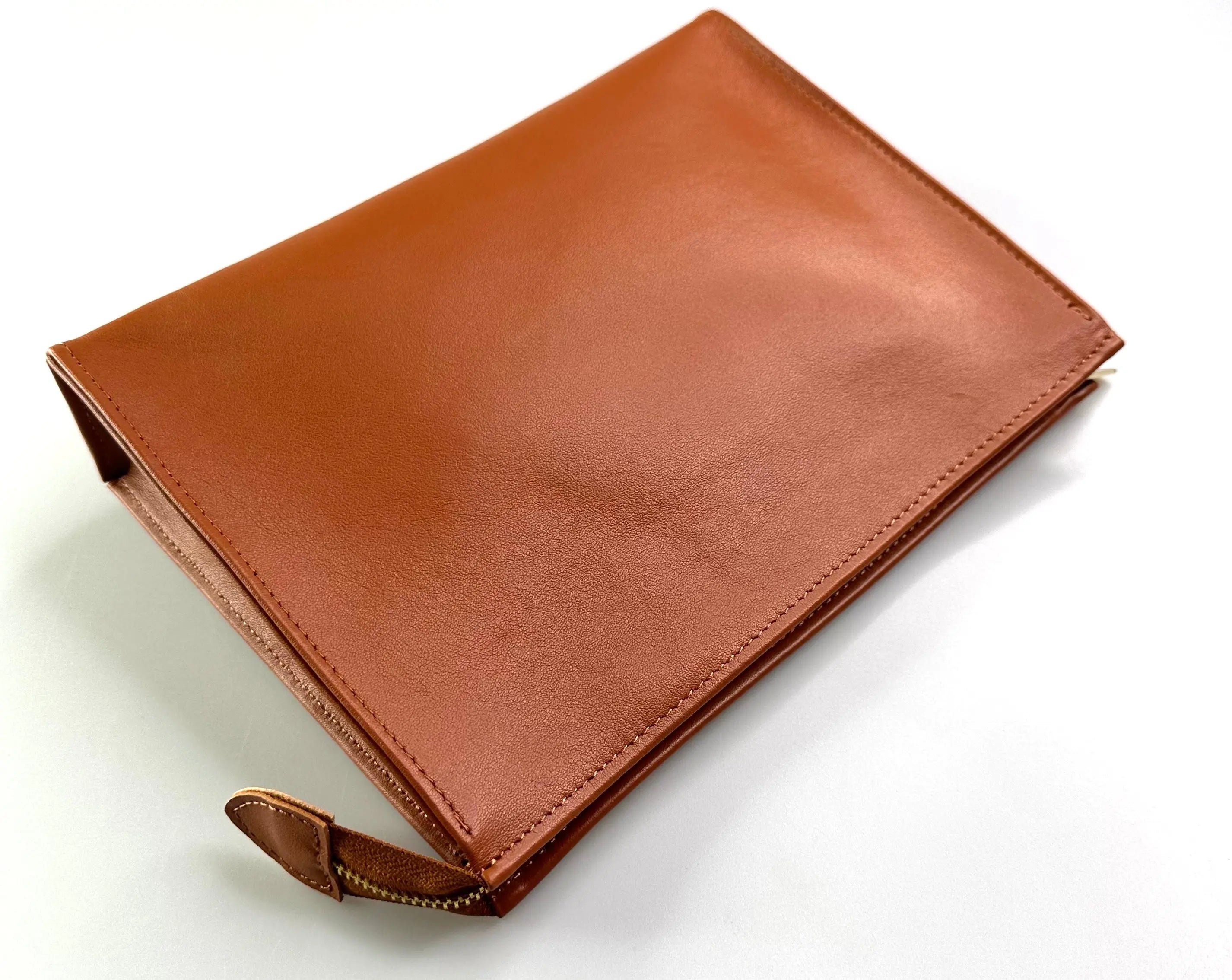 Leather Toiletry Pouch 26 - Brown dressupyourpurse