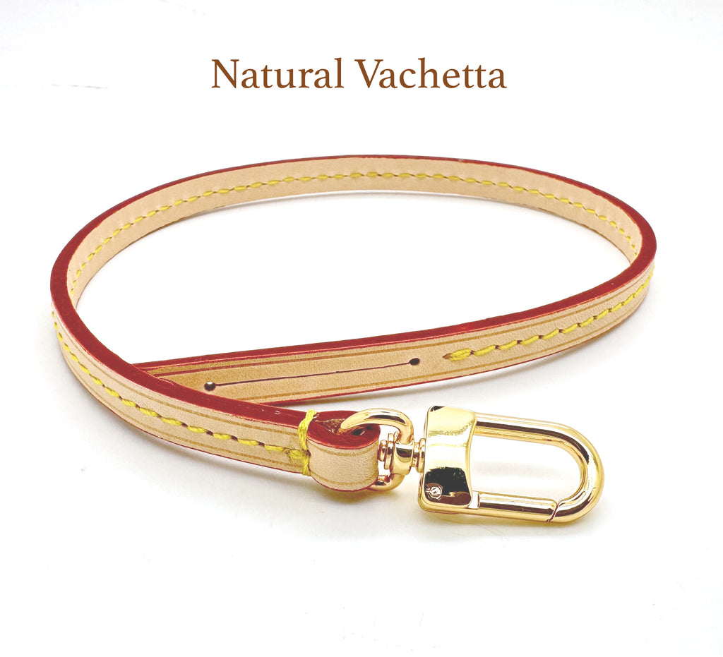 Neverfull GM Bag Pair of Vachetta Leather Side Trim Strap Replacement