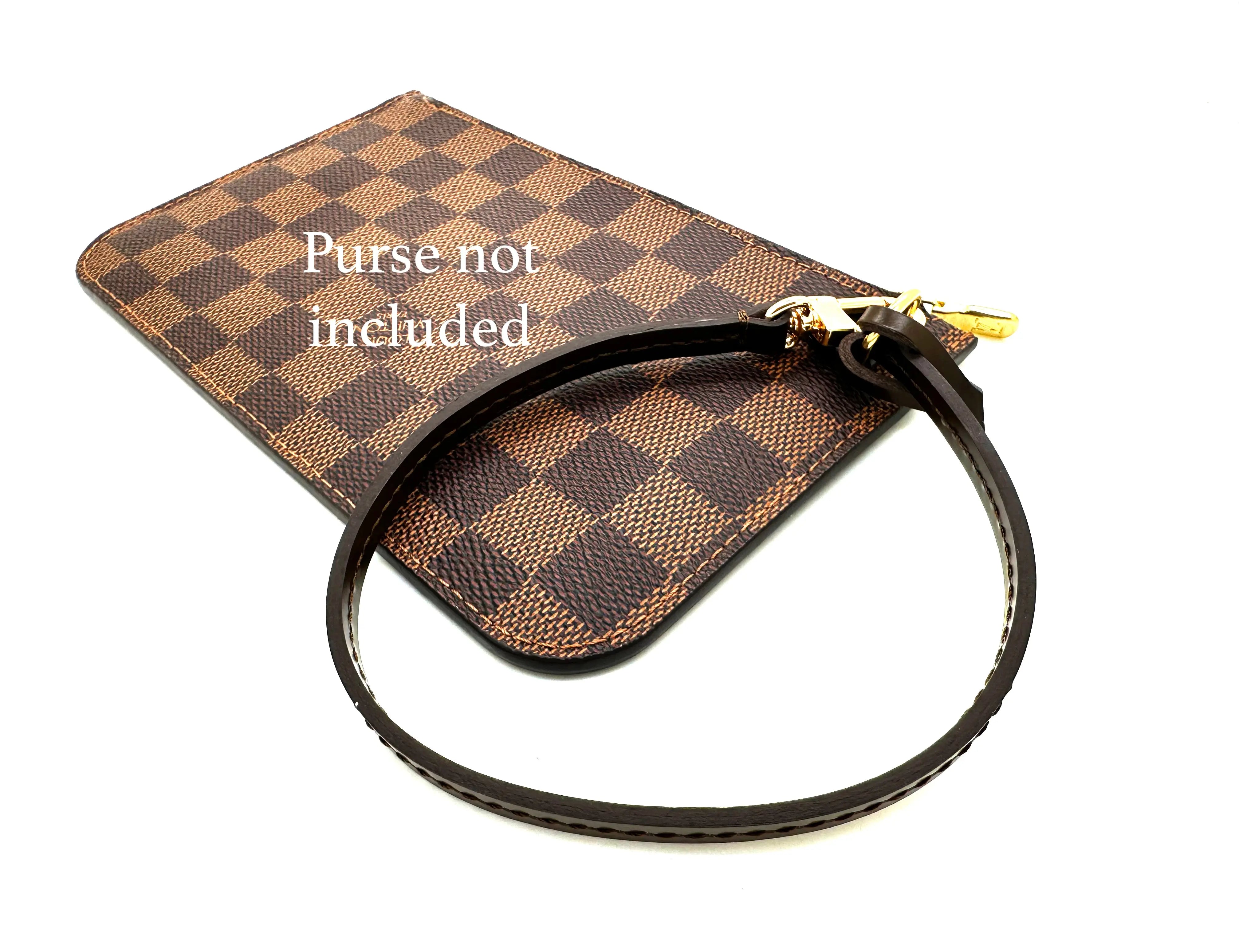 Wristlet Strap Replacement For Neverfull Pouch - 5 colors dressupyourpurse
