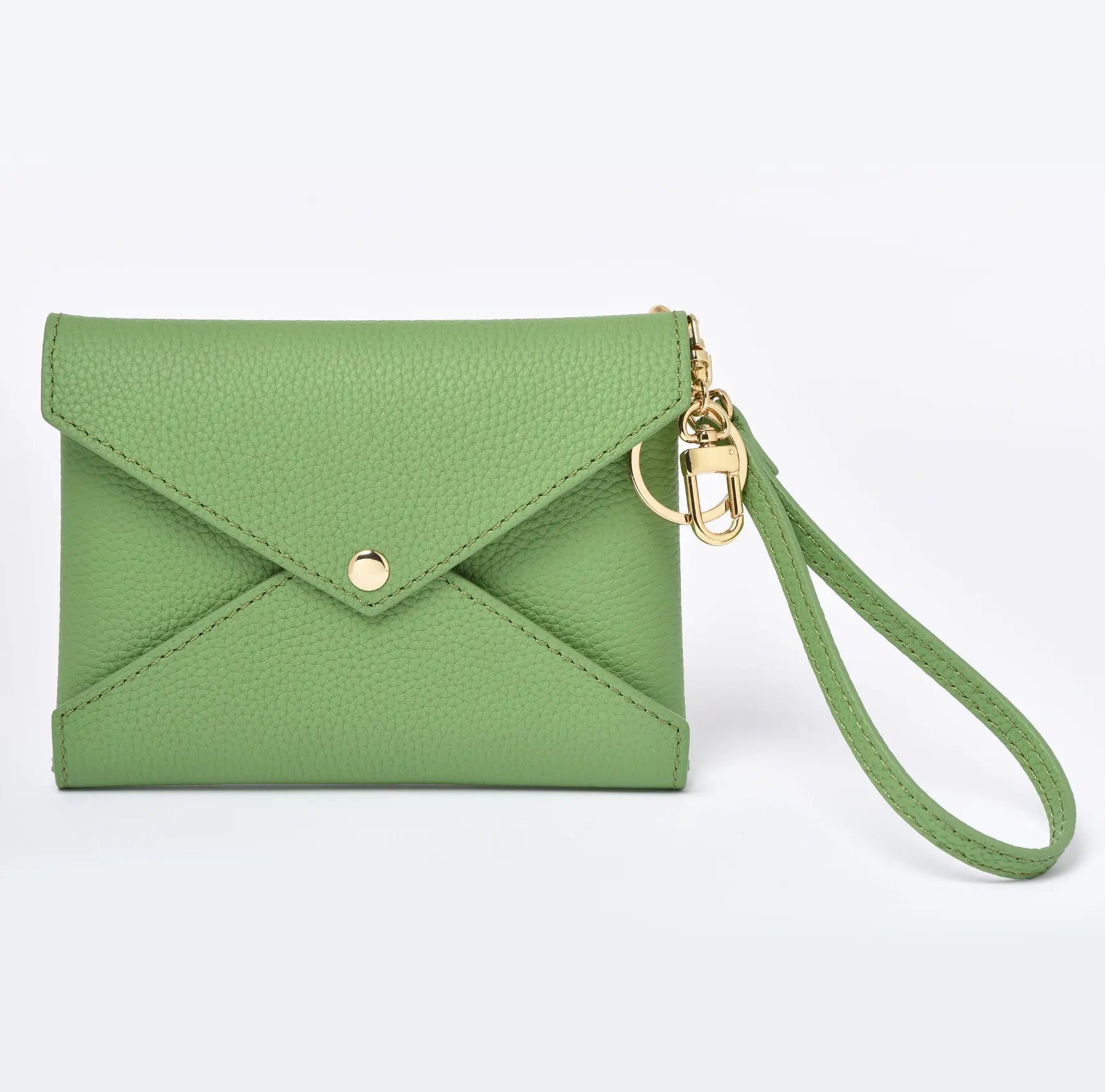 Togo Leather Medium Size Envelope - Passport holder Clutch dressupyourpurse