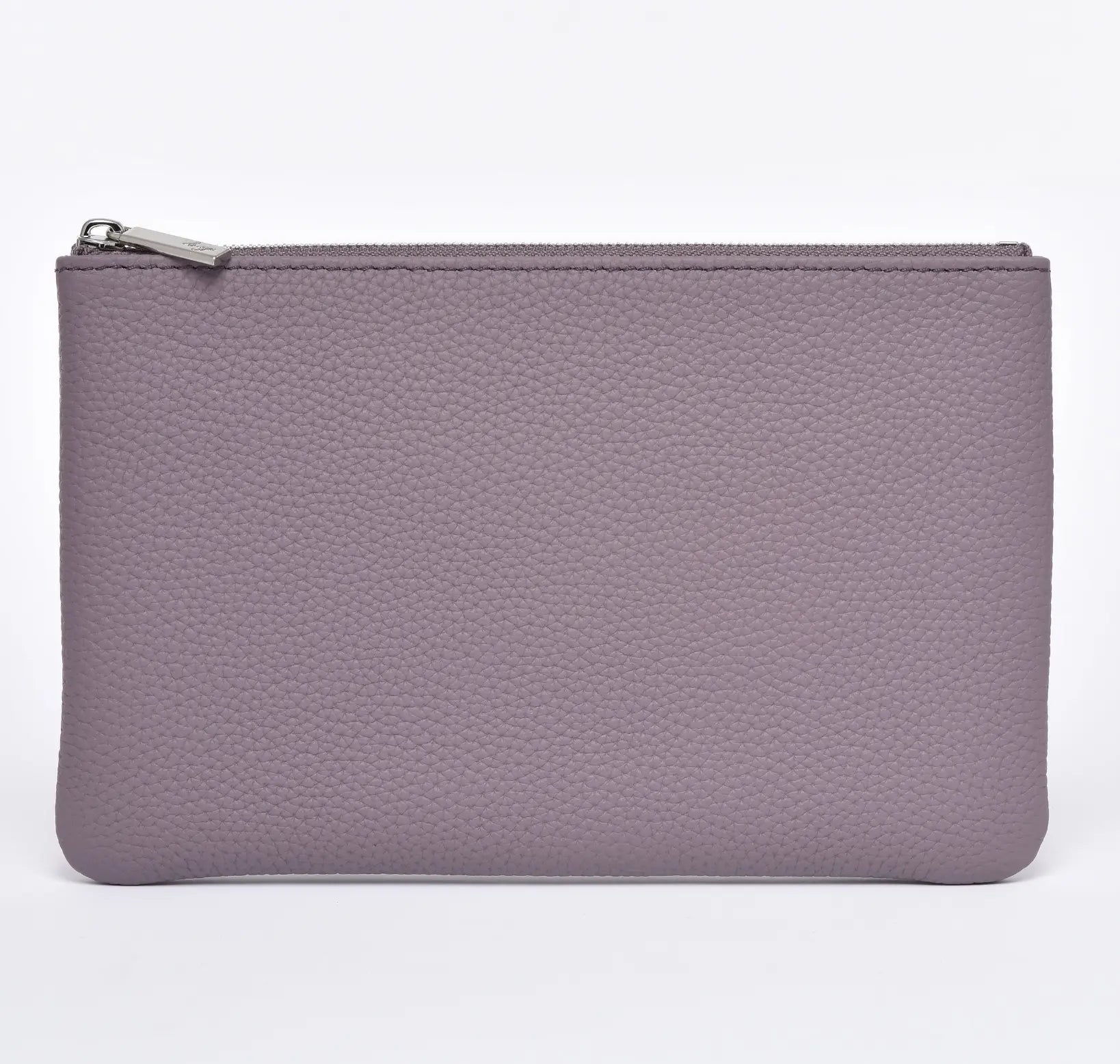 The "M" Case - Togo Leather Zipped Pouch dressupyourpurse