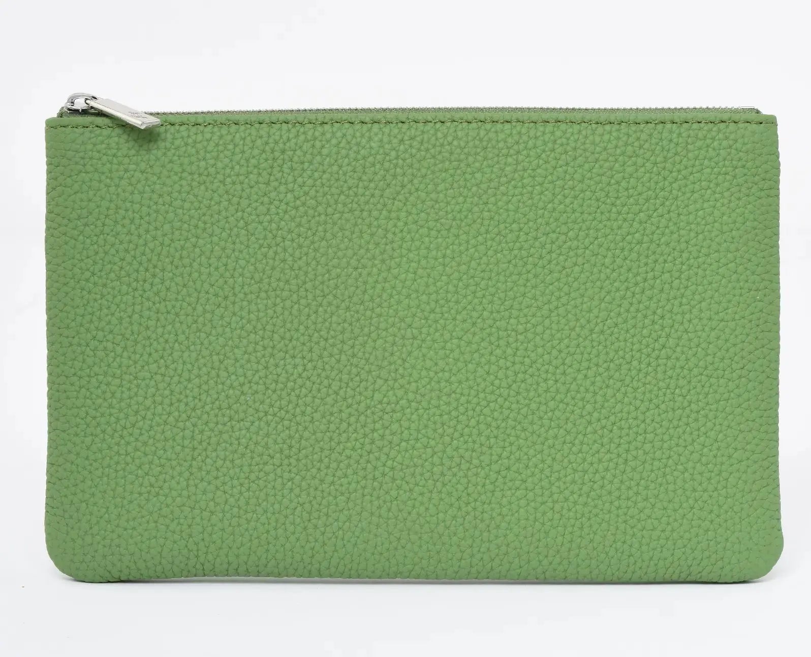 The "M" Case - Togo Leather Zipped Pouch dressupyourpurse