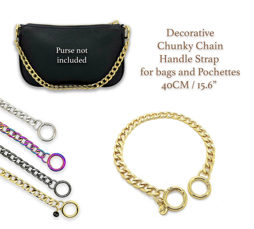 Decorative Bag Chain - Chunky Decorative Chain – dressupyourpurse