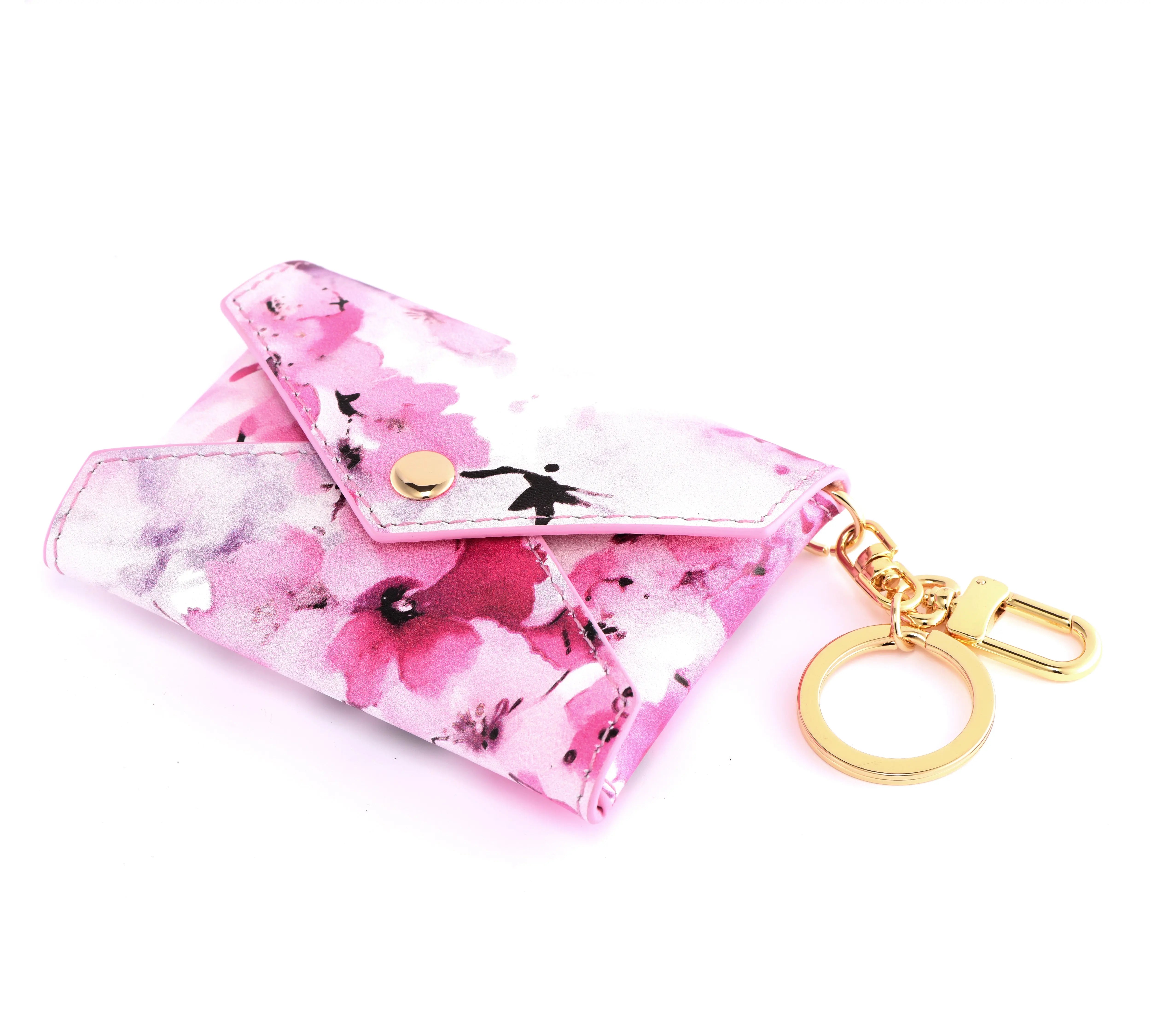SAKURA COLLECTION - Mini envelope - Card holder bag charm dressupyourpurse
