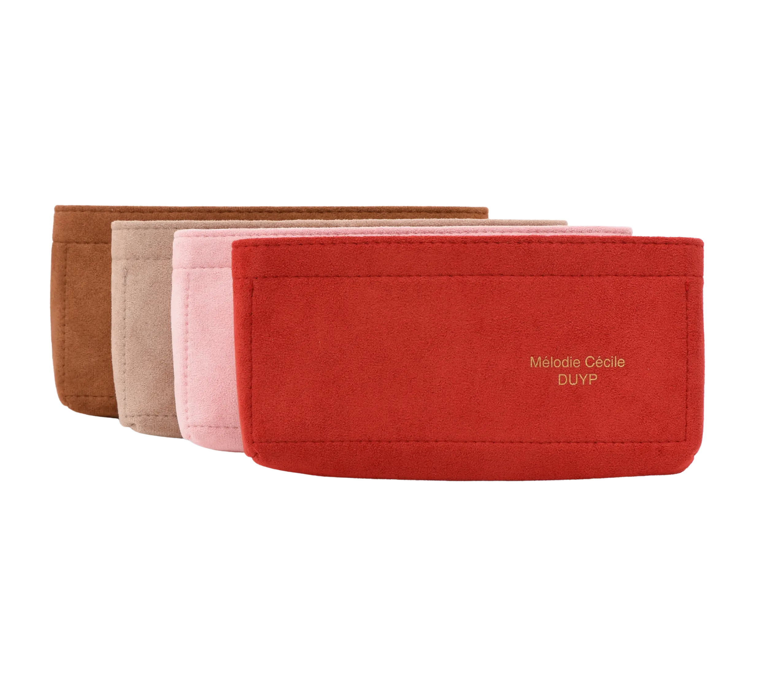 Cotton Suede Organizer for Pochette accessoires and mini pochette - 4 colors dressupyourpurse