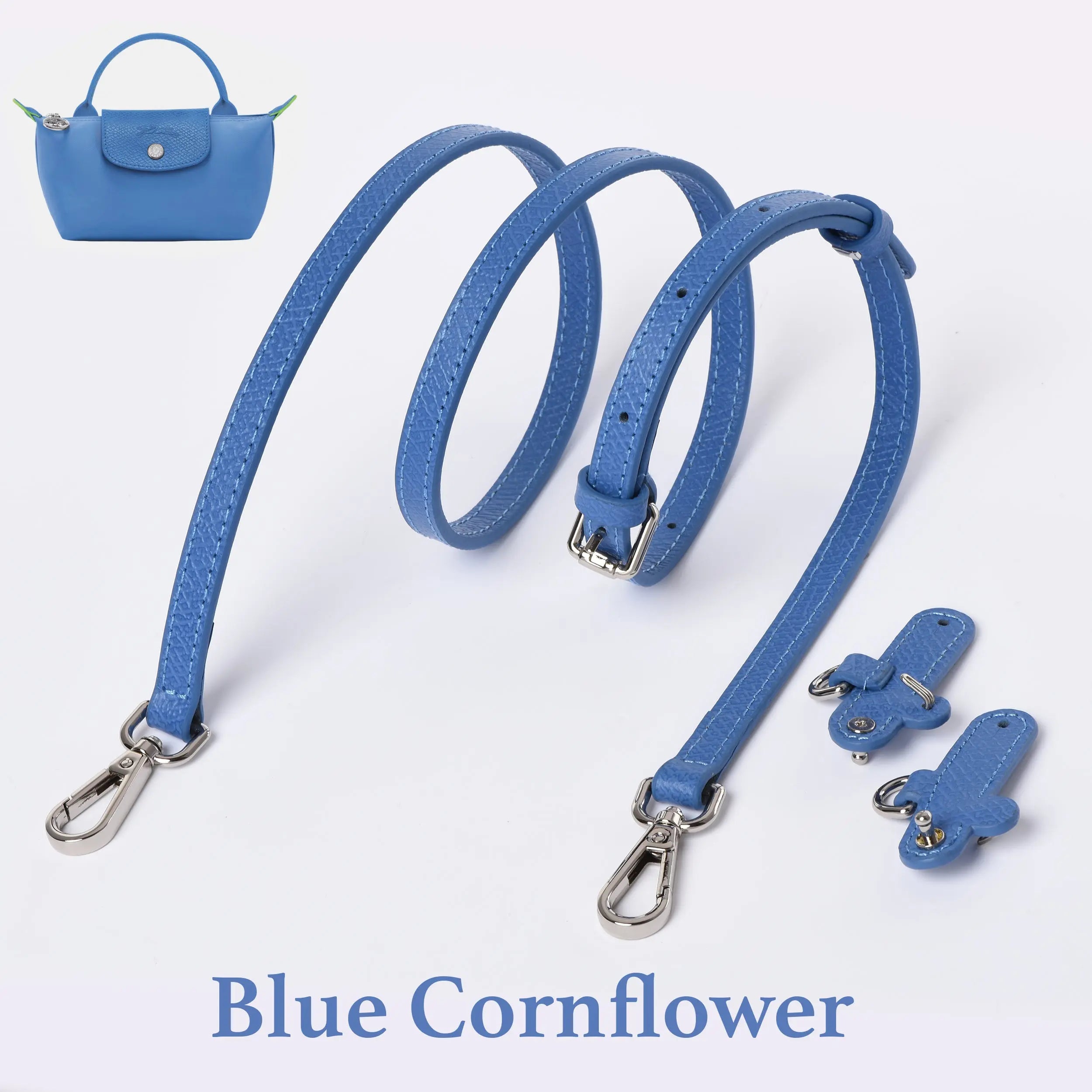 New Crossbody Conversion Kit for Longchamp Le Pliage Pouch with Handle dressupyourpurse