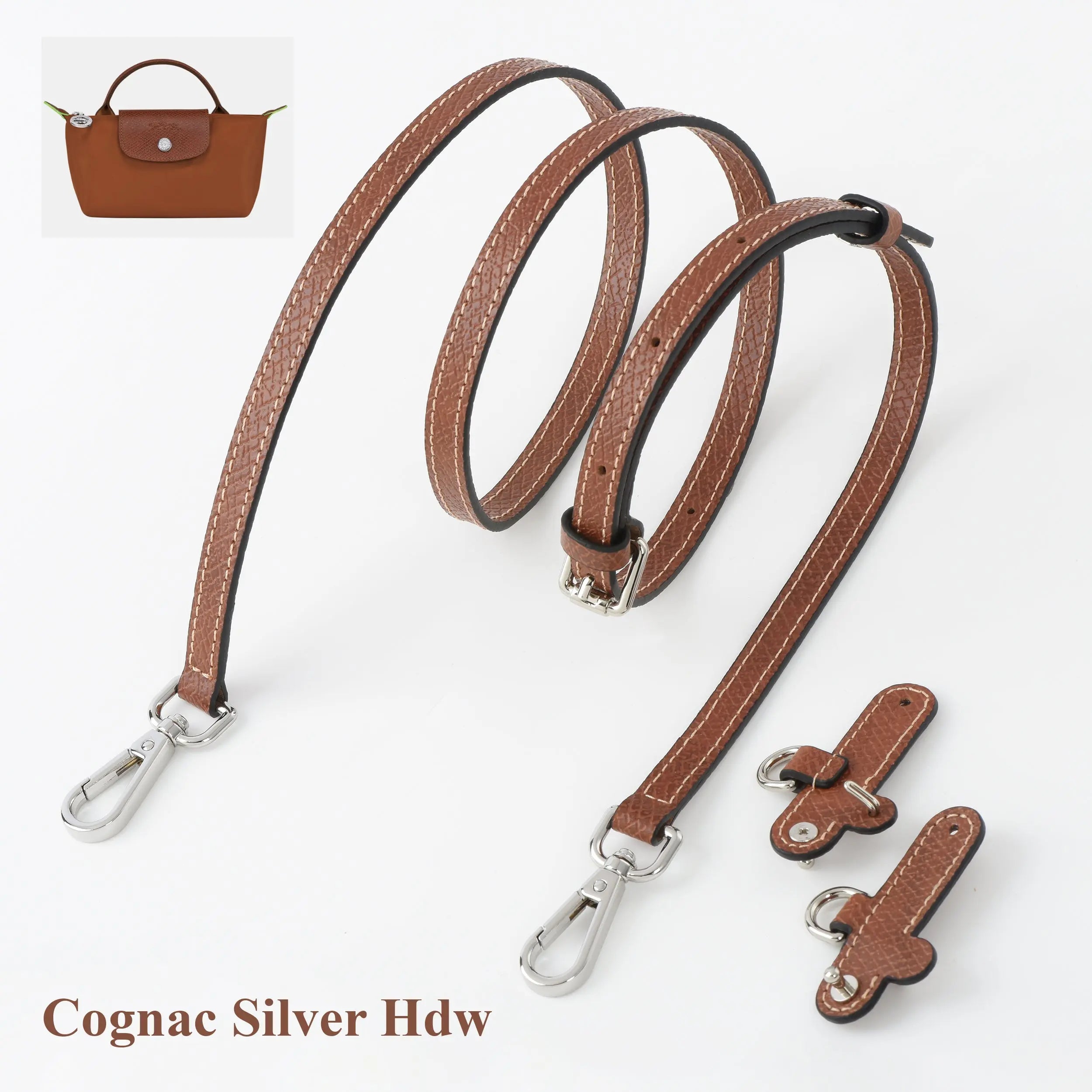 New Crossbody Conversion Kit for Longchamp Le Pliage Pouch with Handle dressupyourpurse