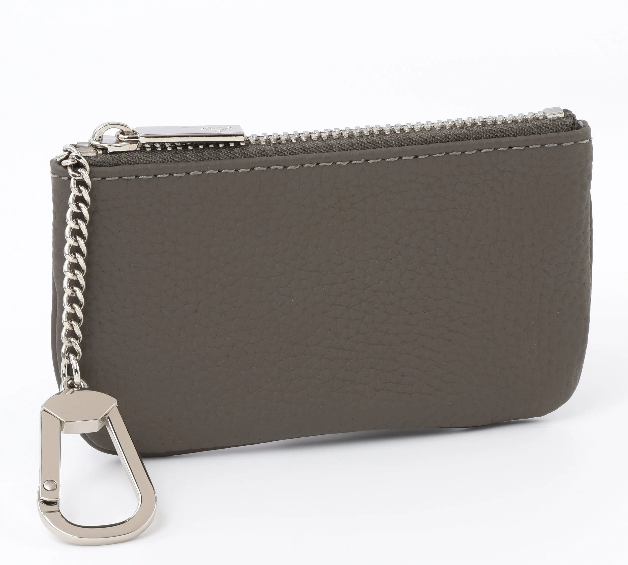 Togo Leather Key pouch - Silver Hardware dressupyourpurse