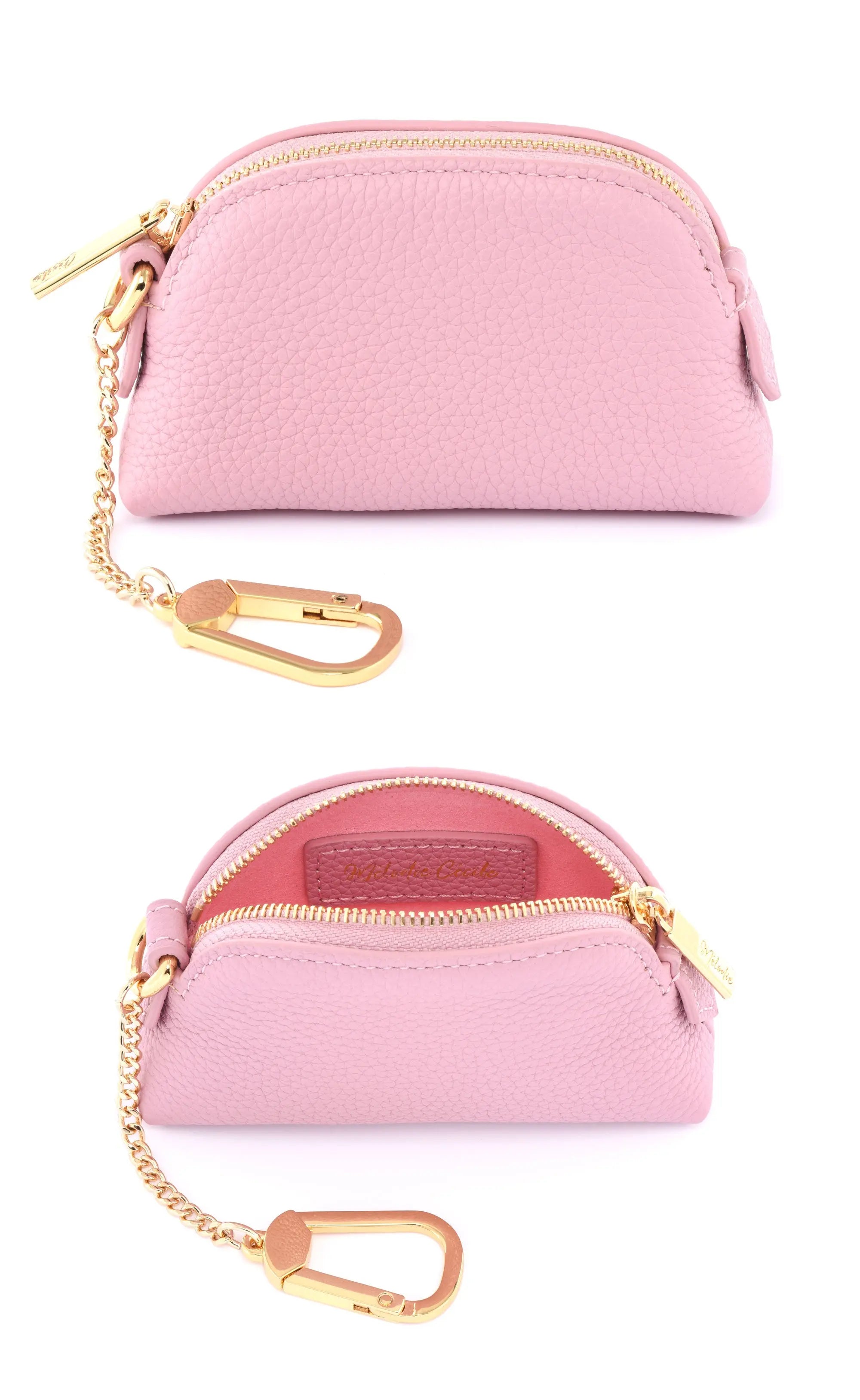 The Lippy Case - Togo Leather Mini Cosmetic Pouch dressupyourpurse