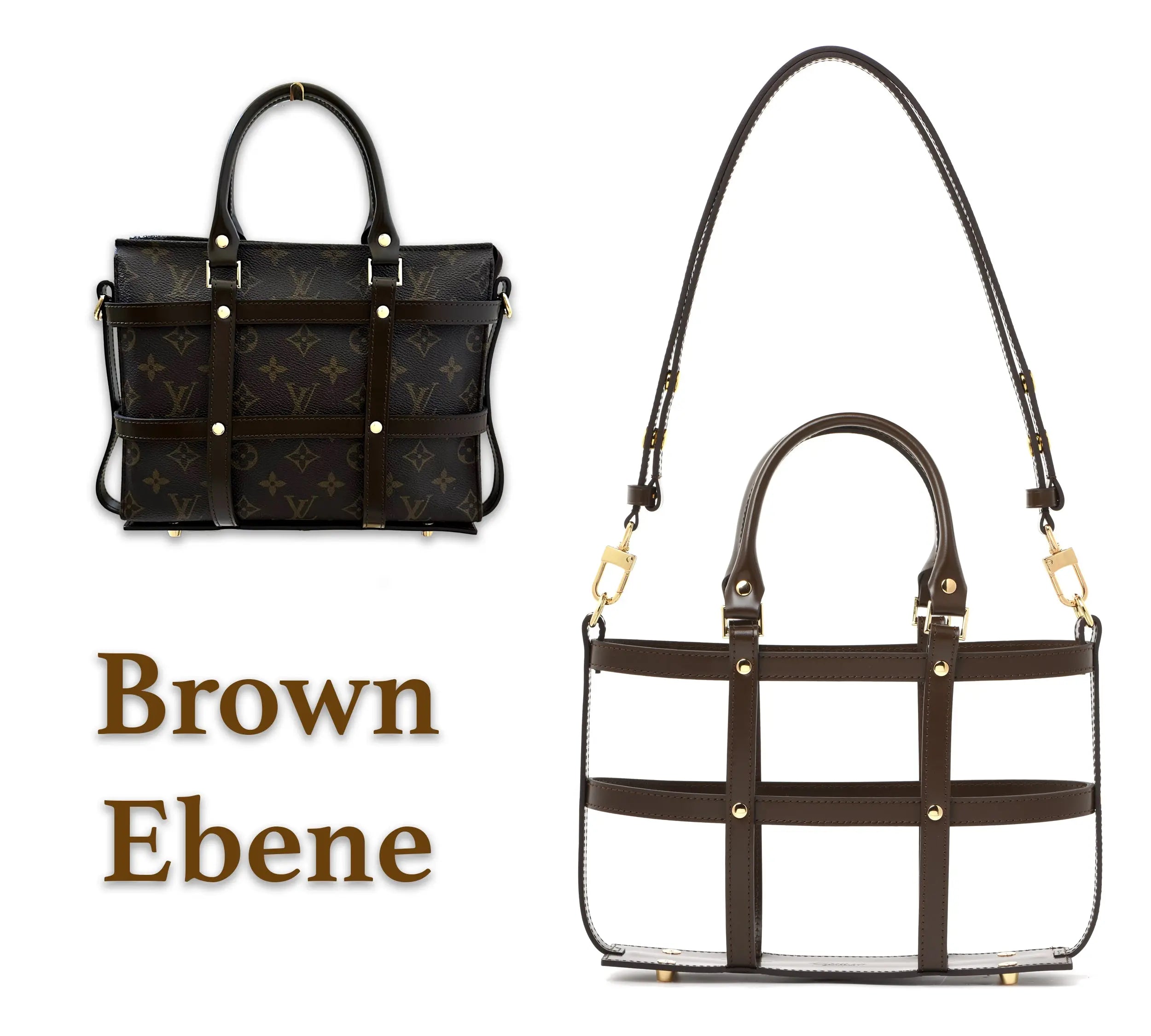 Brown Ebene cowhide Leather - Encasement for Toiletry 26 dressupyourpurse