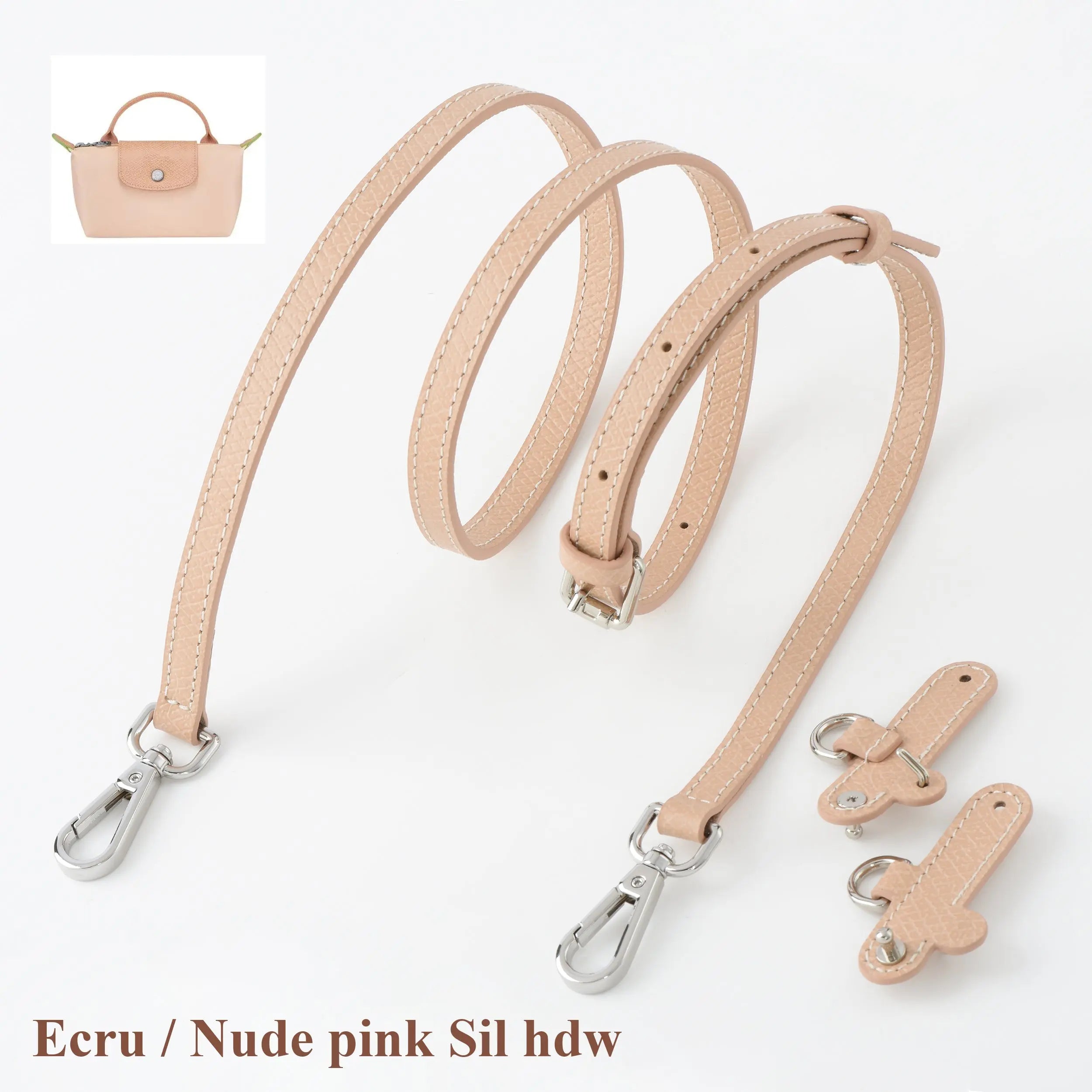 New Crossbody Conversion Kit for Longchamp Le Pliage Pouch with Handle dressupyourpurse