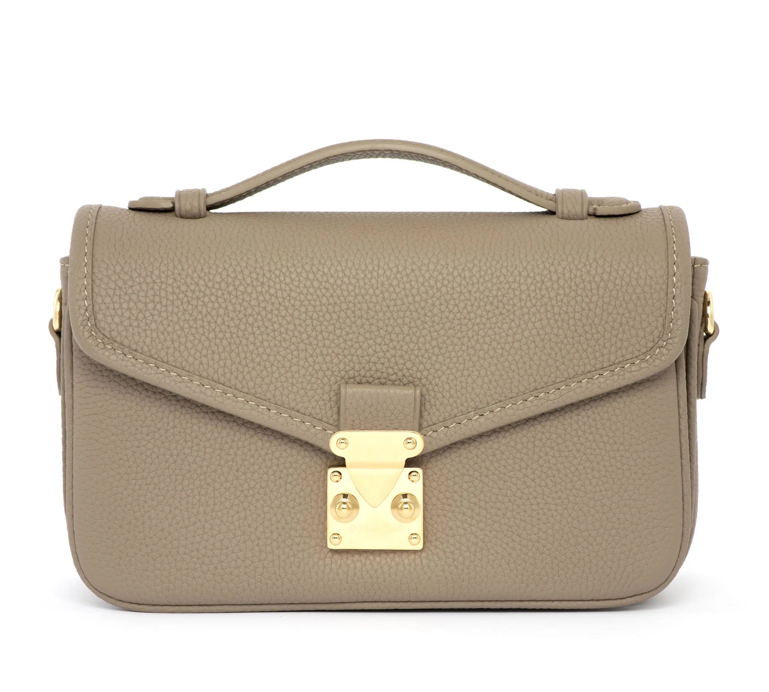 PETIT PARIS 15 - Crossbody bag - Taupe Togo - DUYP X AARYN MLC dressupyourpurse