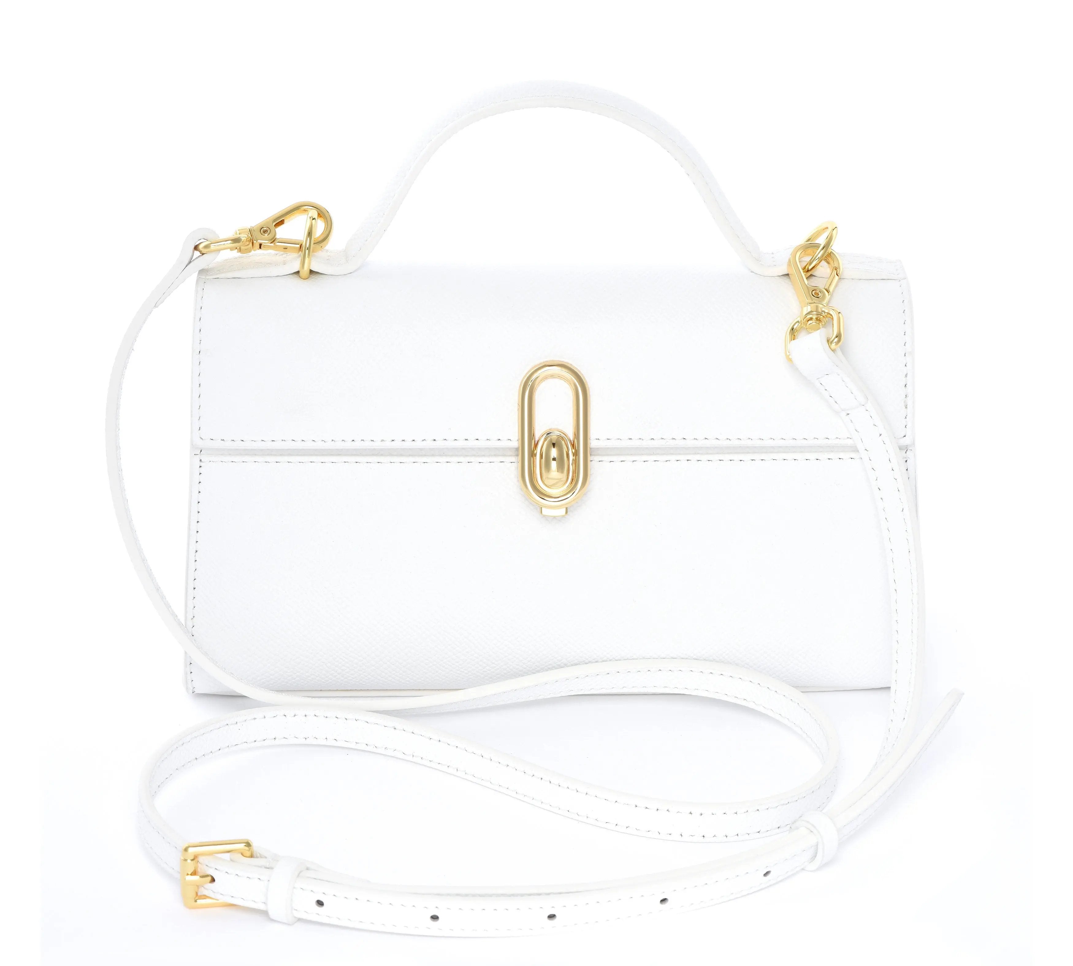 HCC X DUYP - "Madison" Bag - White dressupyourpurse