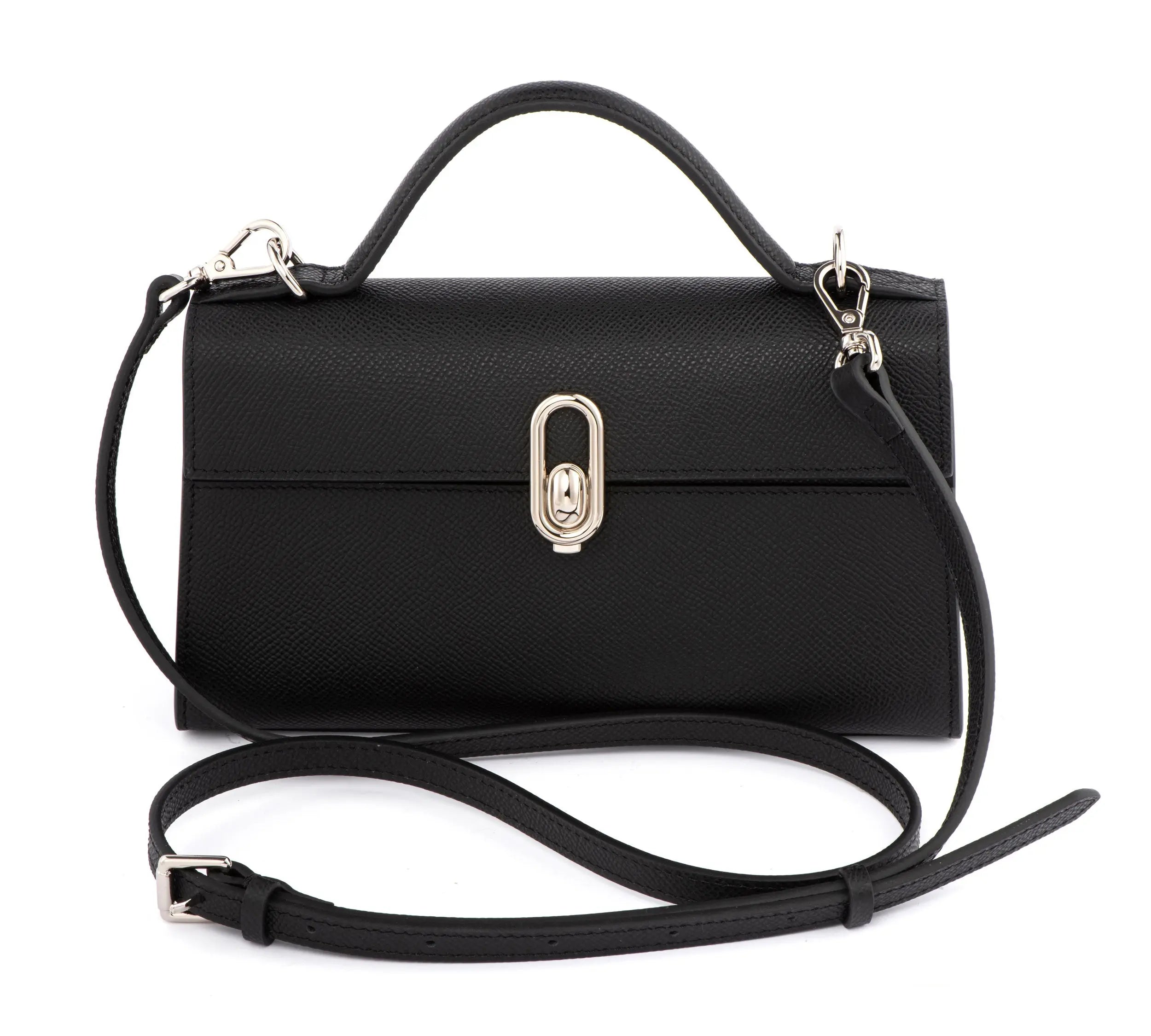 HCC X DUYP - "Madison" Bag - Black - Silver Hardware Edition dressupyourpurse