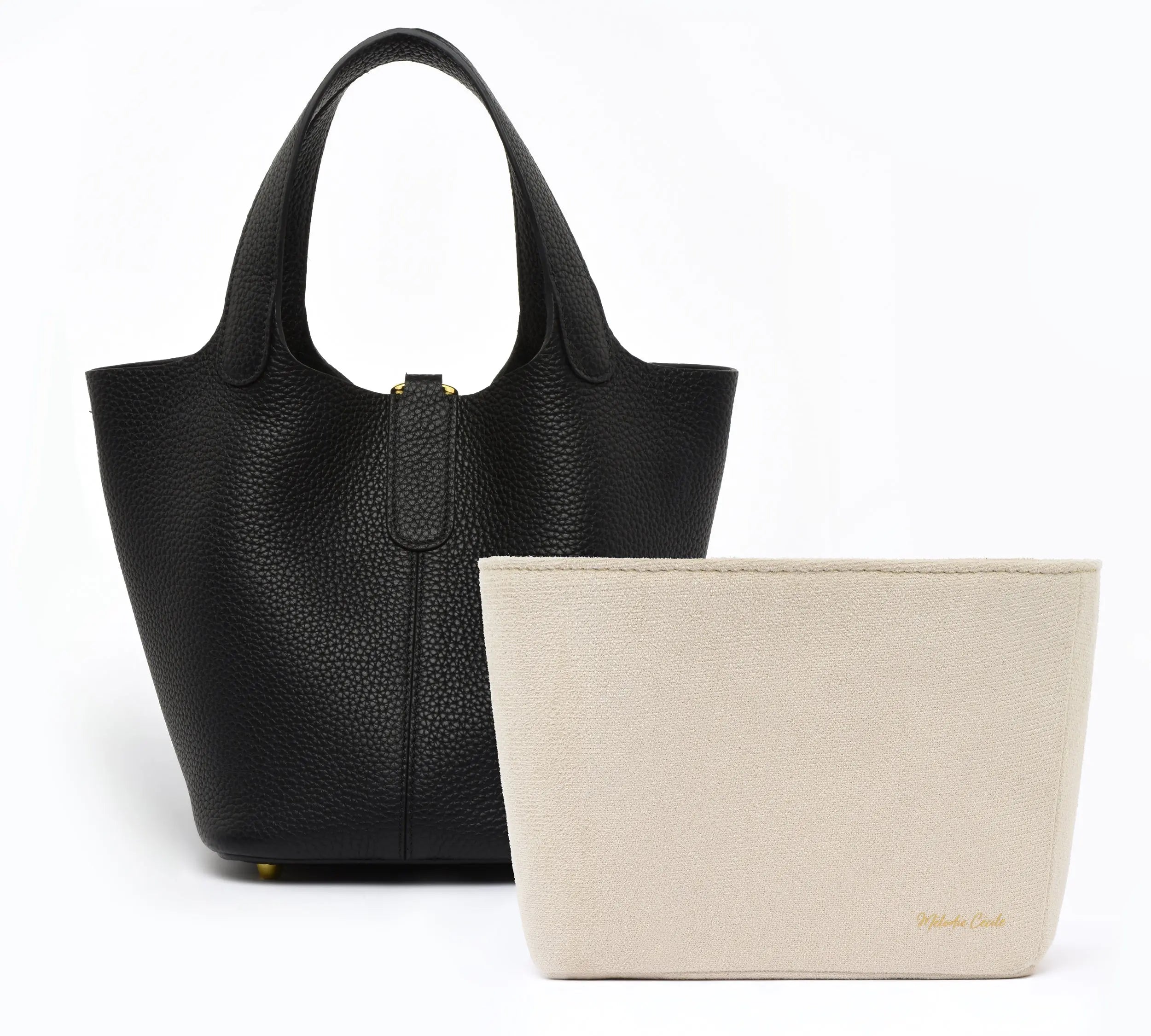 Suede Cotton Organizer for Josette and Picotin 18 dressupyourpurse